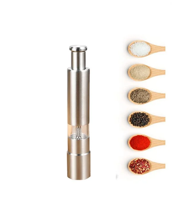 Ergonomik Tasarımlı Nem Geçirmez Kapaklı Baharat Öğütücü - Hızlı ve Rahat Mutfak Aleti
