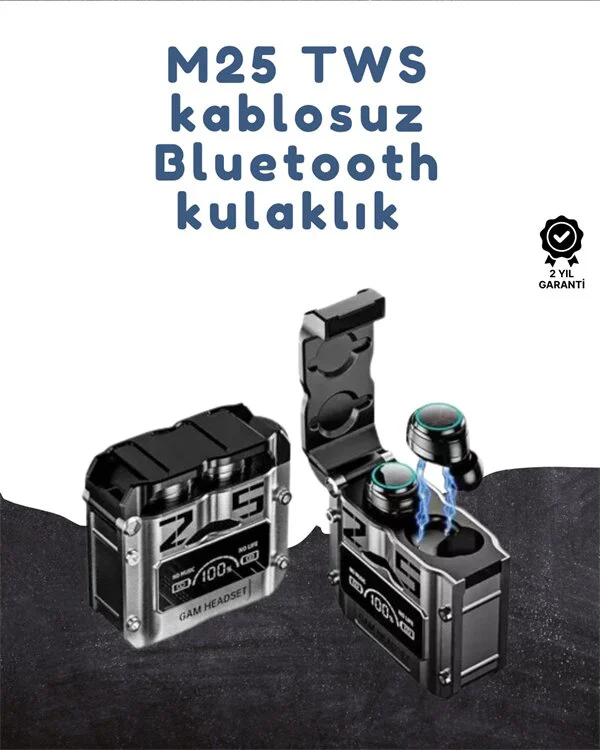 Ergonomik Tasarımlı Bluetooth Kulaklık | Suya Dayanıklı | Dokunma
