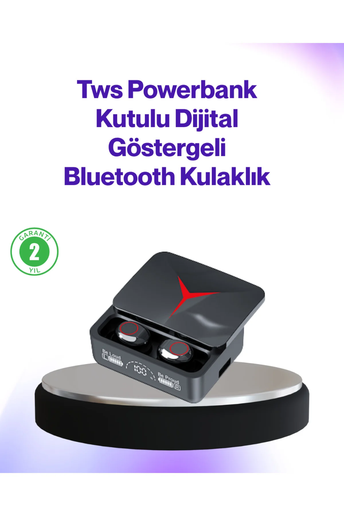 Ergonomik Tasarımlı Kablosuz Bluetooth Kulaklık – Yüksek Ses Perf