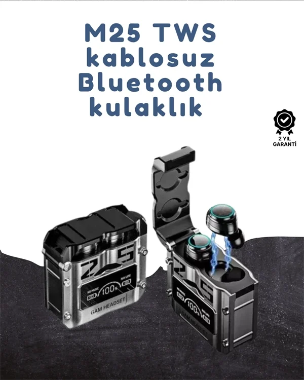 Ergonomik Tasarımlı Bluetooth Kulaklık | Suya Dayanıklı | Dokunma