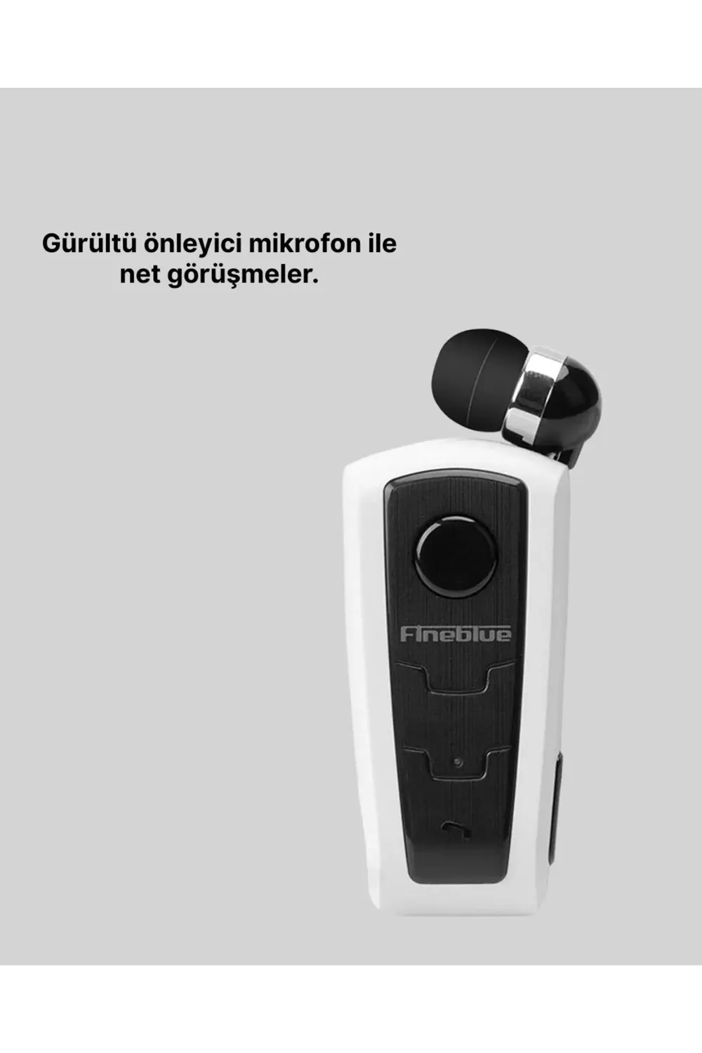 Ergonomik Tasarımlı Fineblue F910 Titreşimli Bluetooth Kulaklık