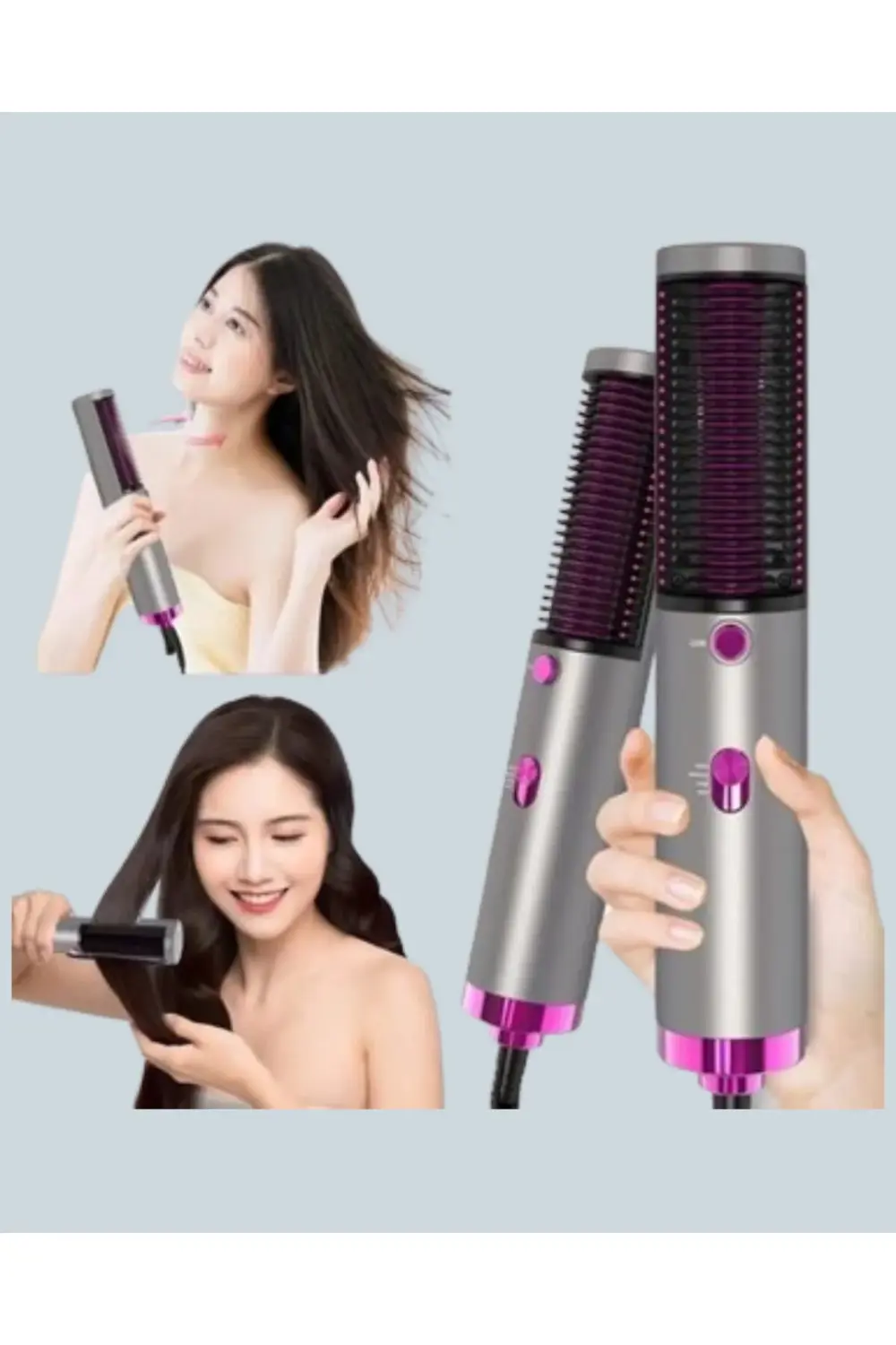 Ergonomik Tasarımlı Hafif ve Taşınabilir Sıcak Hava Fırçası