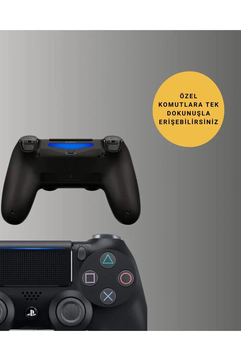 Ergonomik Tasarımlı Oyun Kolu – Hassas Tetikler ve Analog Stickle