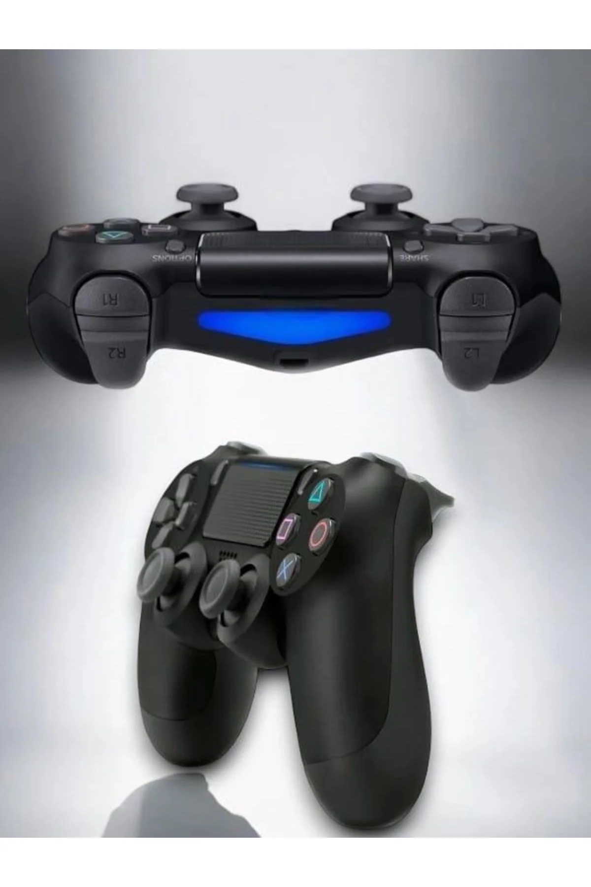 Ergonomik Titreşimli Ps4 Kontrol Cihazı Kablosuz Ve Kablolu - Görsel 2