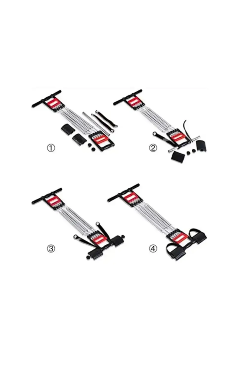 Ergonomik Tutma Yerli, Pedallı ve Ayarlanabilir Elastik Yaylı Spo