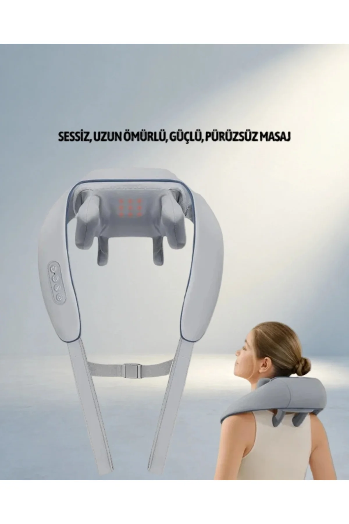 Ergonomik U Tipi Boyun Masaj Cihazı 1800 Mah Usb Şarjlı Ergonomik U Tipi Boyun Masaj Cihazı 1800 Mah Usb Şarjlı