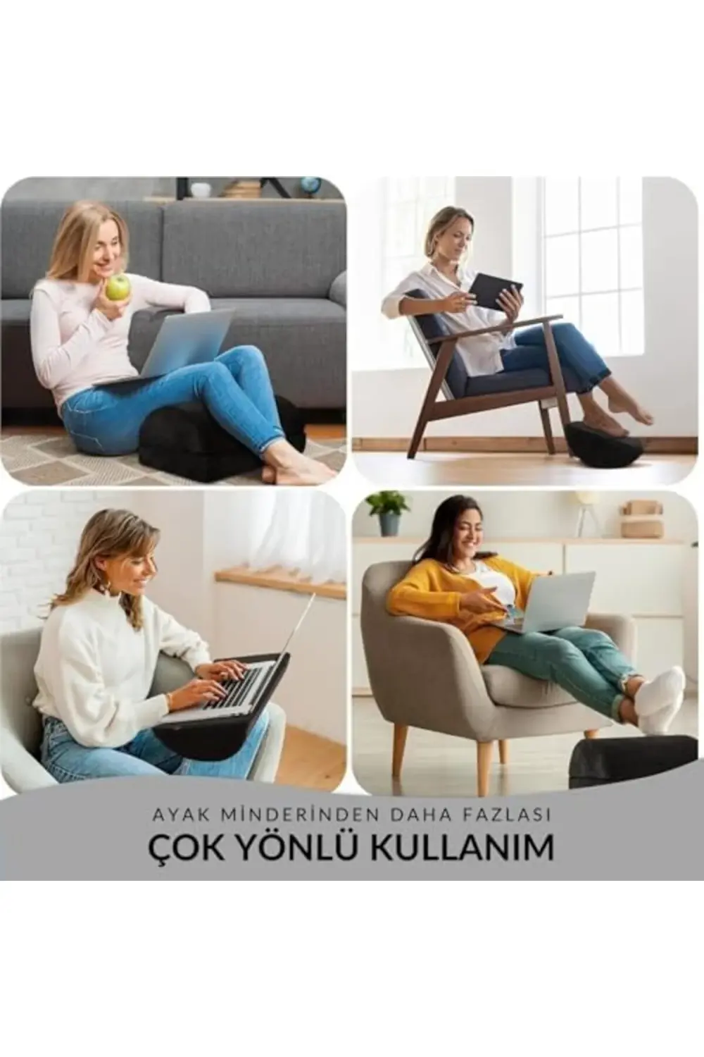 Ergonomik Visco Ayak, Oyun Koltuğu ve Ofis Koltuğu için Alerjen A