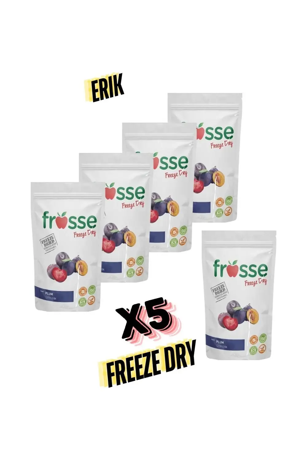 Erik Kıtırı - Freeze Dried - Üretici Firmadan Dondurularak Kurutu