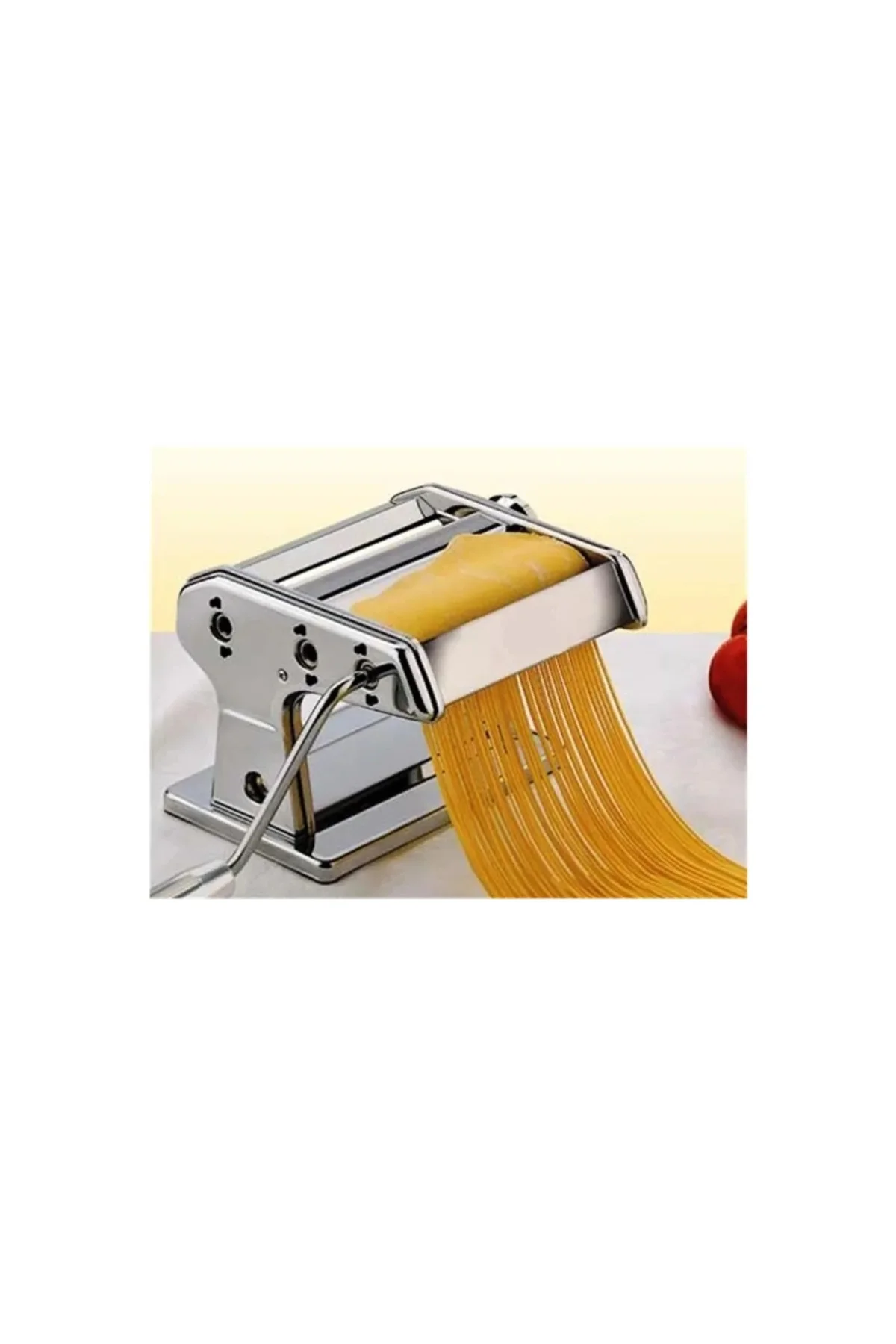 Erişte Makarna Yapma Kesme Makinesi Hamur Lazanya Spagetti Raviolli Makinesi - Görsel 2