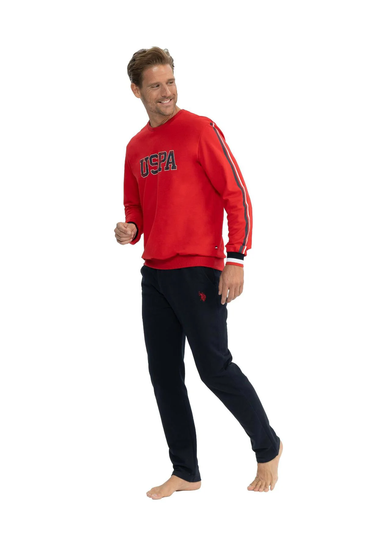 Erkek %100 Pamuk 2 İplik Dokuma Ev Giyim Pijama Takım