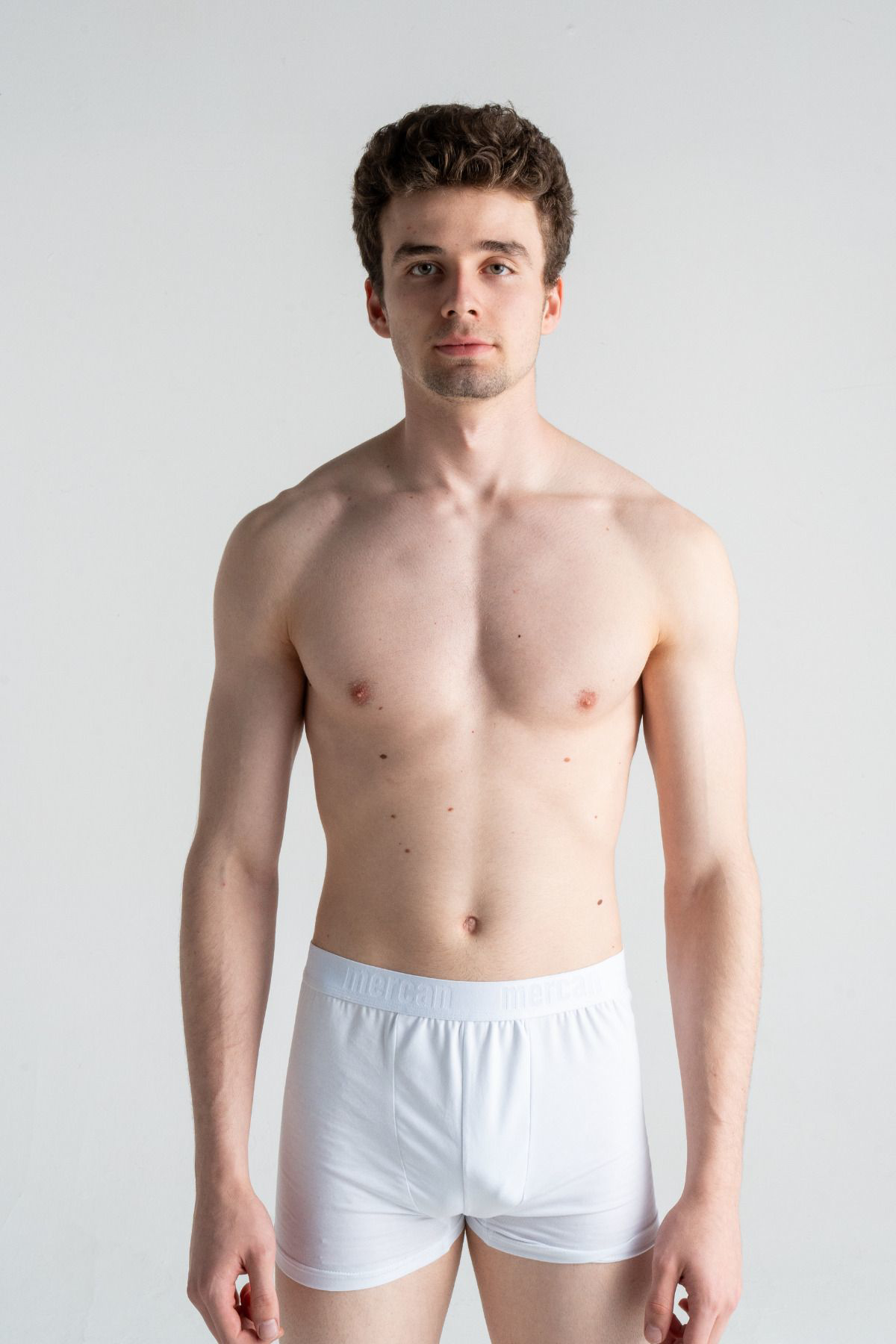 Mercan Erkek 6'Lı Pamuklu Likralı Esnek Kumaş Boxer