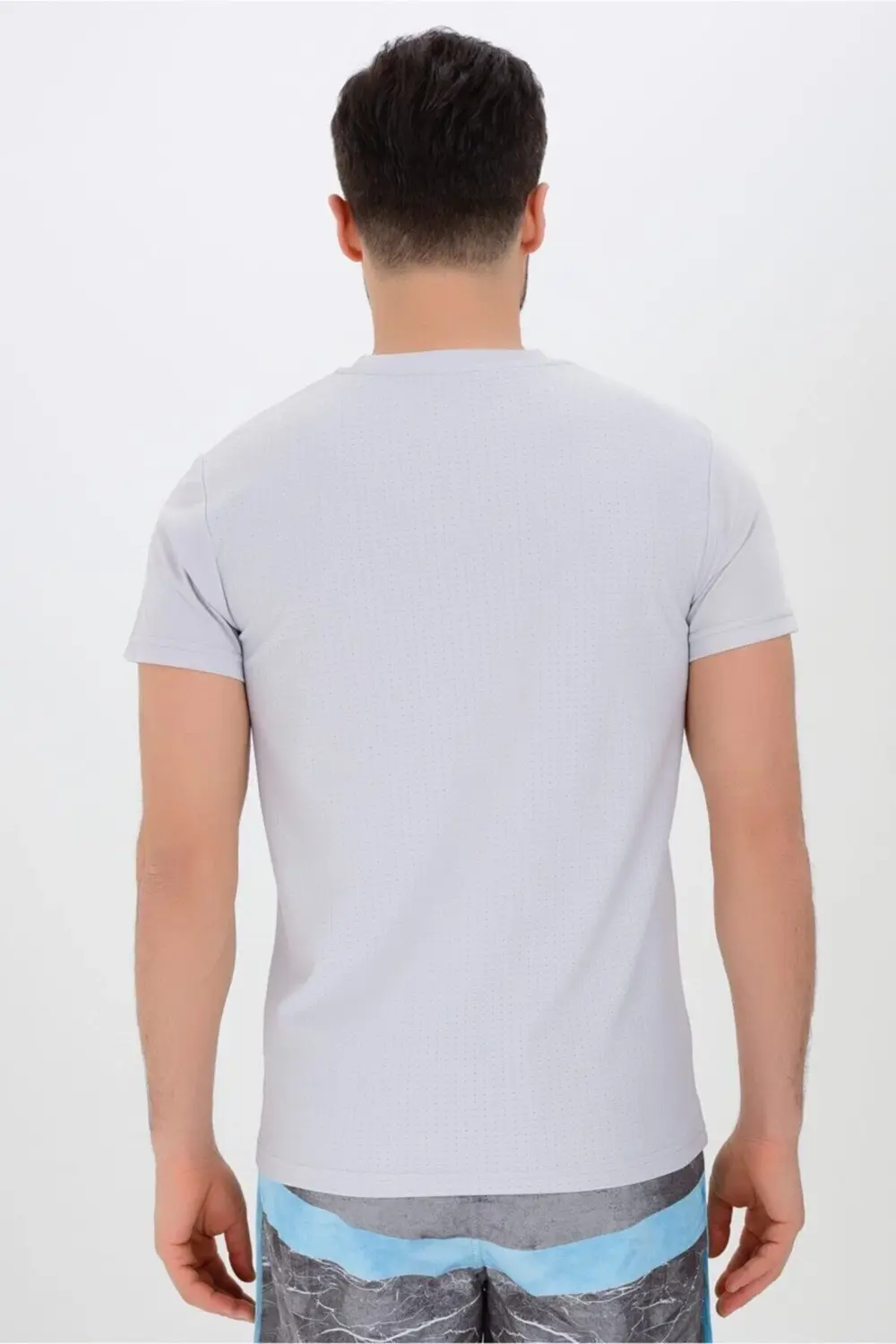 Erkek Antreman T-shirt Victory Gri