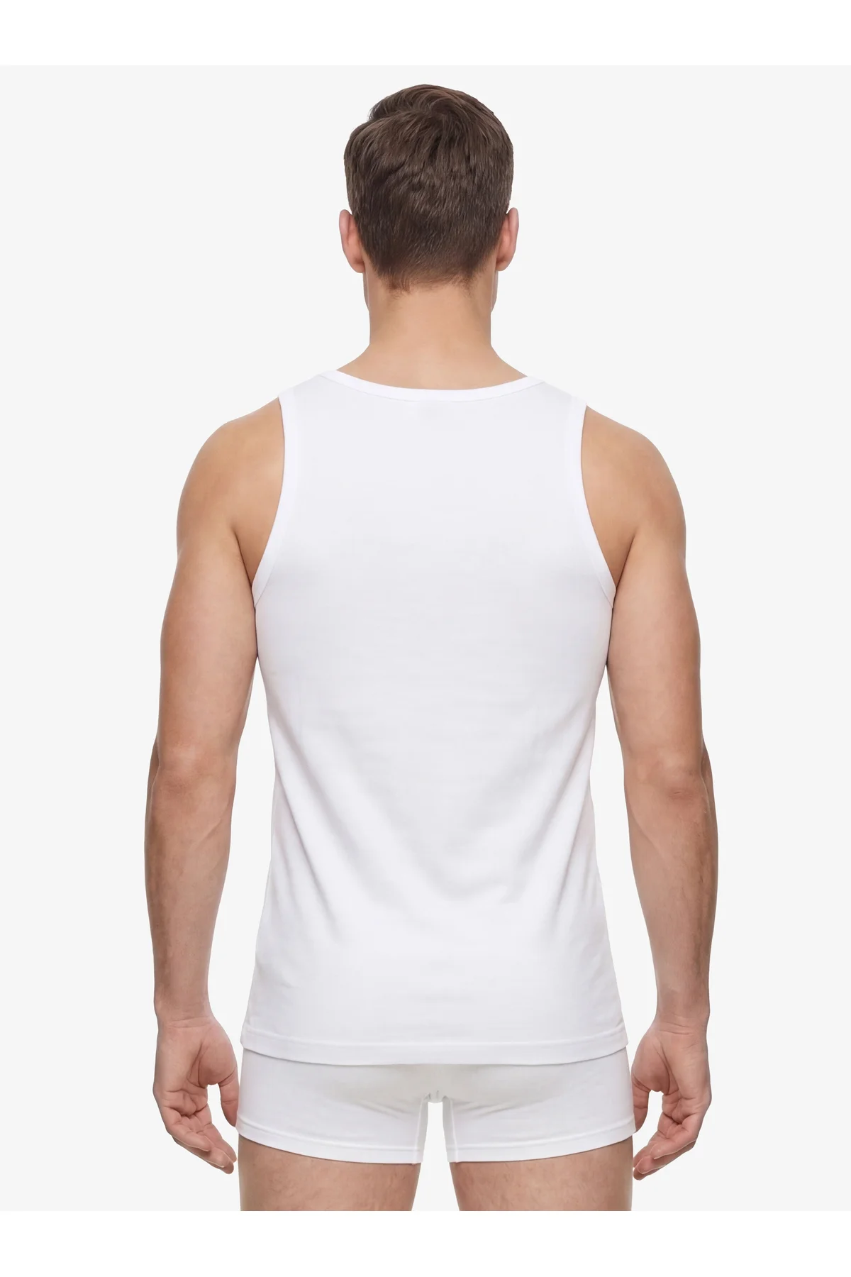 Erkek Atlet 2li Paket Loose Fit 9225 - Beyaz
