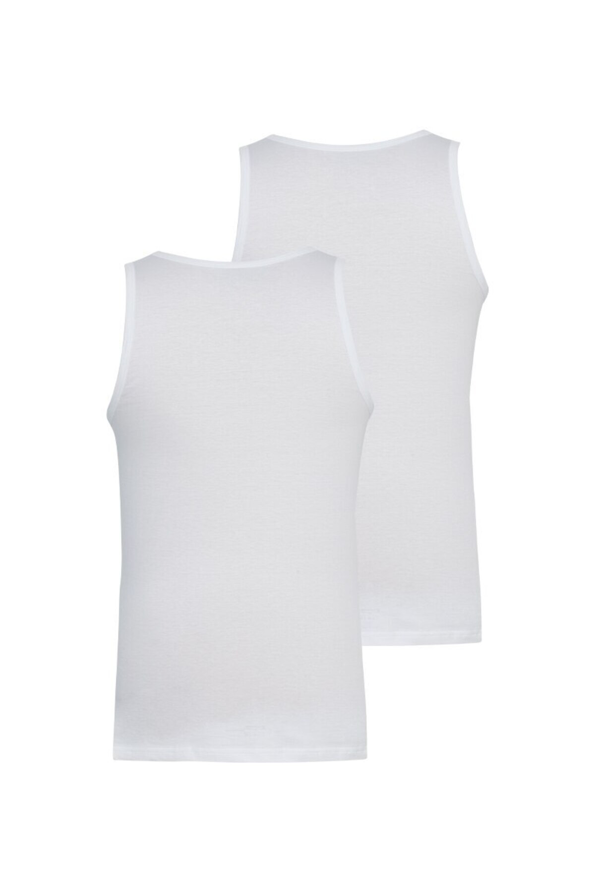 Blackspade Erkek Atlet 2Li Paket Loose Fit 9225 - Beyaz