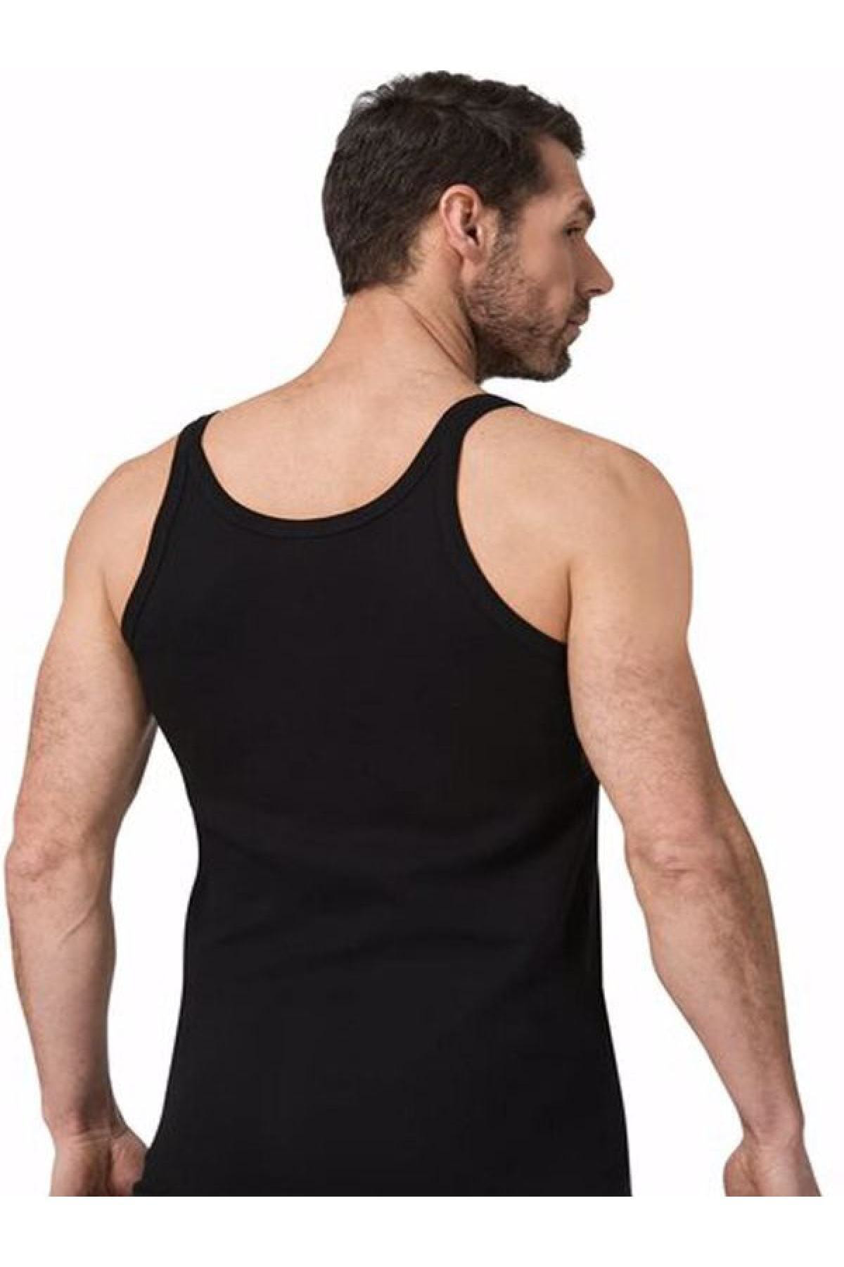 Erkek Atlet Ince Askılı Ribana Atlet 3'lü Paket Pariaso Home