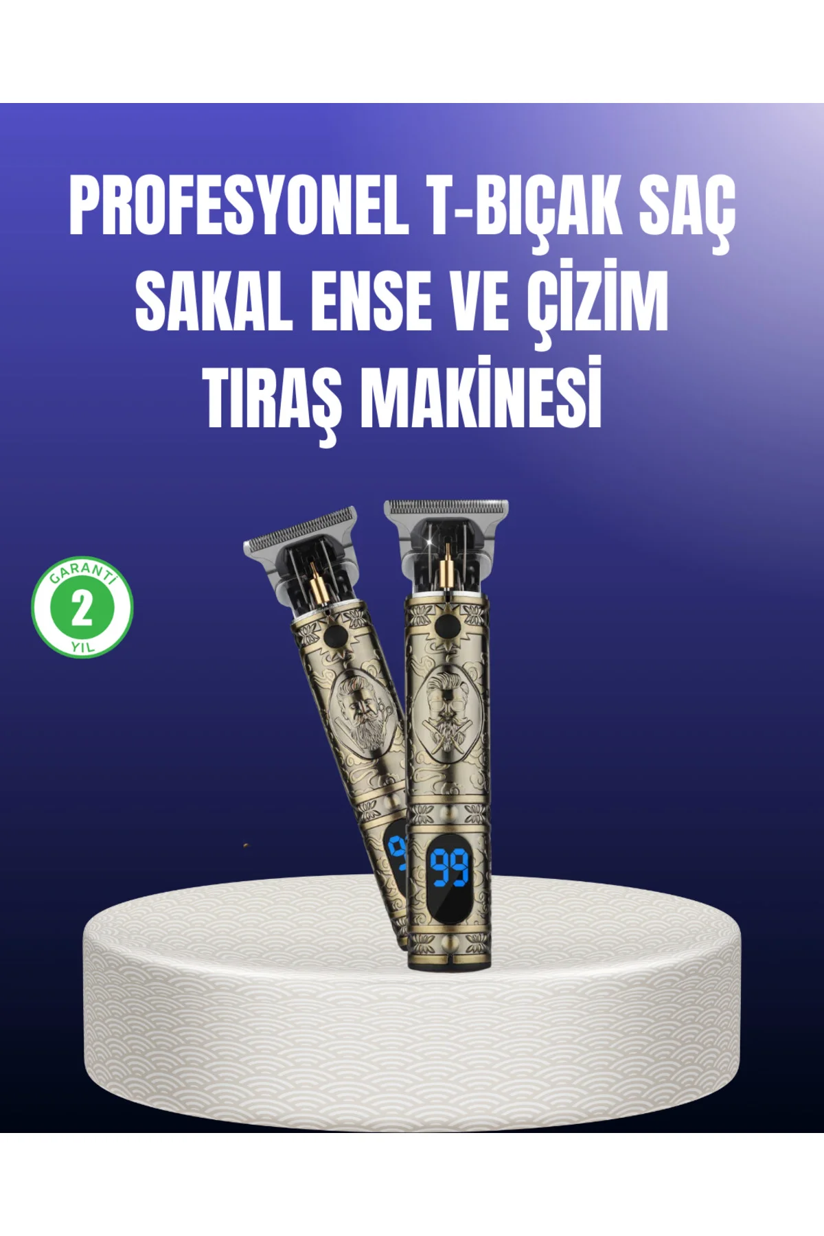 Erkek Bakım İçin Profesyonel Şarjlı Tıraş Makinesi