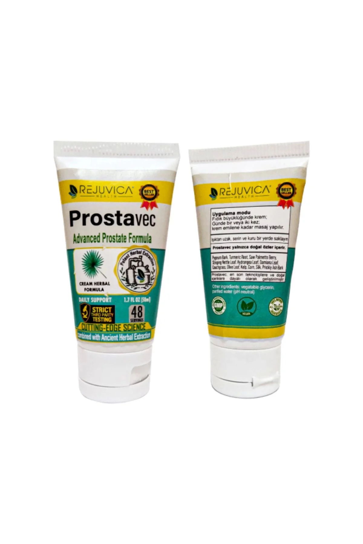 Erkek Bakım Kremi - Destekleyici Formül 50 ml | Prostavec Advancede