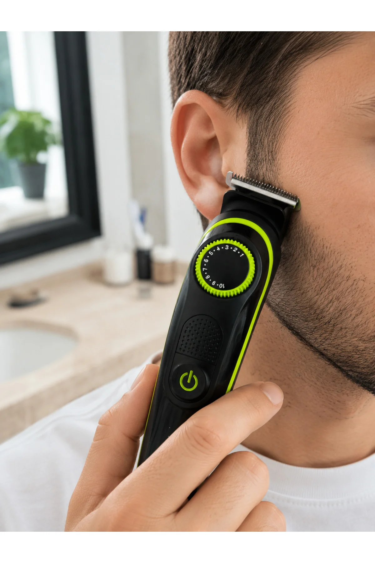 Erkek Bakım Seti 5'I 1 Arada 0-10 Mm Ayarlanabilir Çok Fonksiyonlu Tıraş Makinesi Erkek Bakım Seti 5'I 1 Arada 0-10 Mm Ayarlanabilir Çok Fonksiyonlu Tıraş Makinesi - Görsel 3