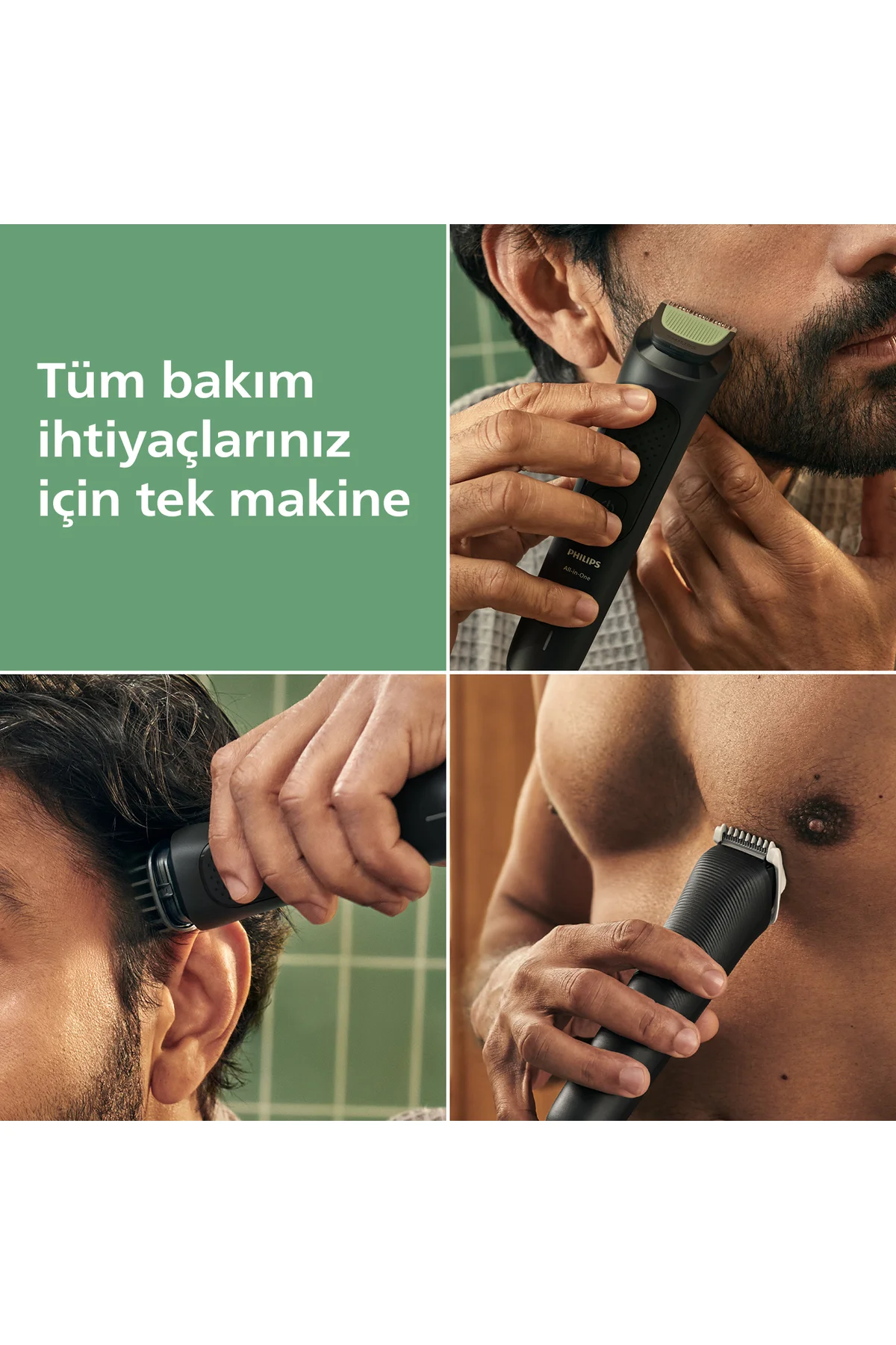 Erkek Bakım Seti MG3940/15 8'i Bir Arada