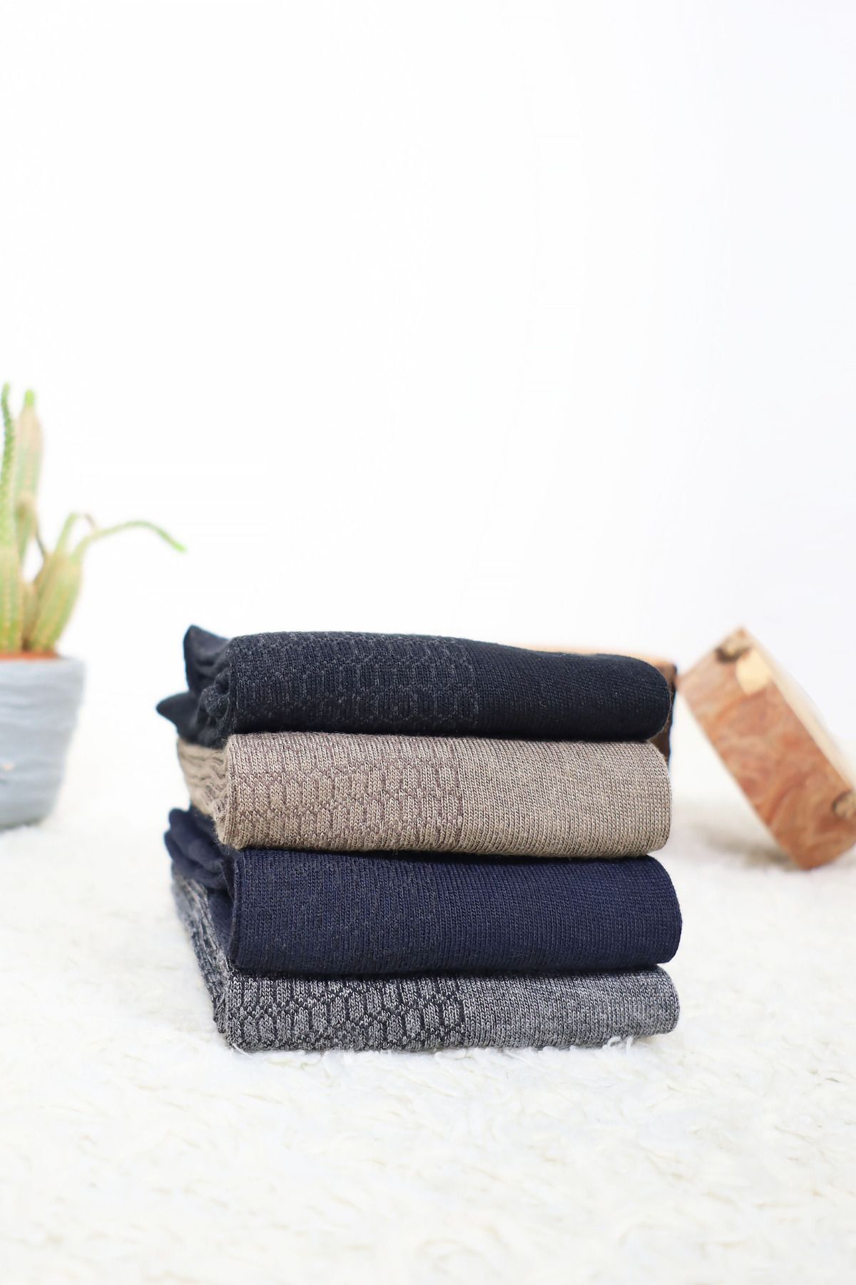 Kral Socks Erkek Bambu  Burun Dikişsiz Soft Yikamali Parfümlü Uzun Çorap