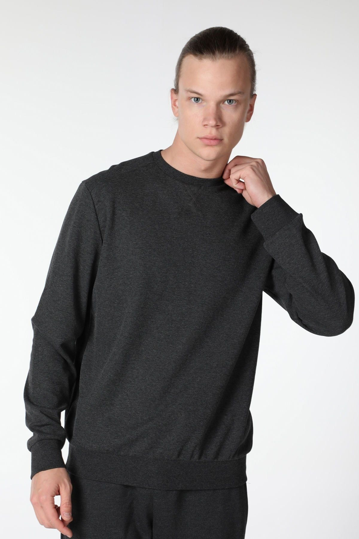 Defys Erkek Basic Sweat Antrasit