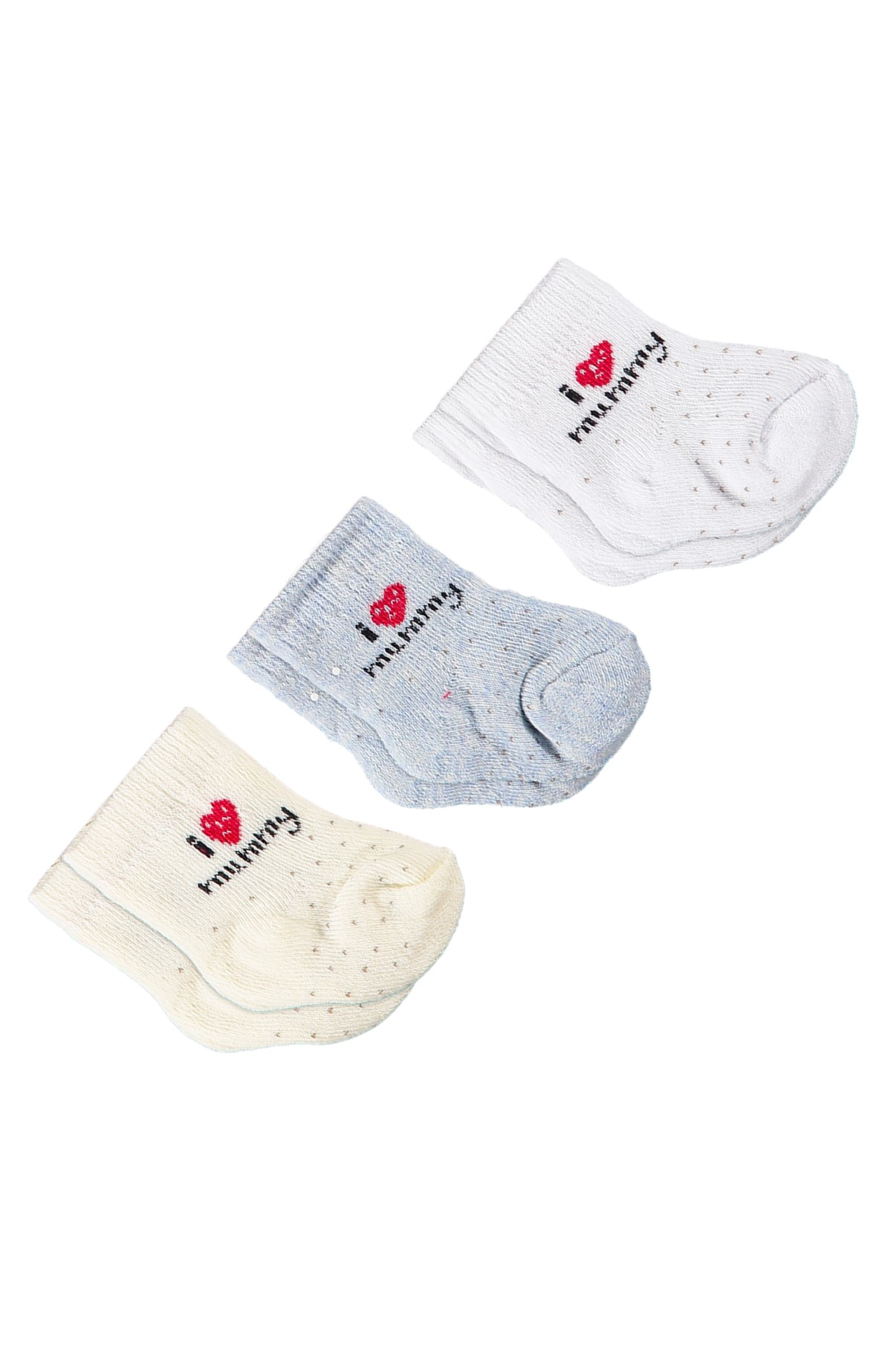 Erkek Bebe Havlu Asetat 1 Ay,6 Ay Çorap