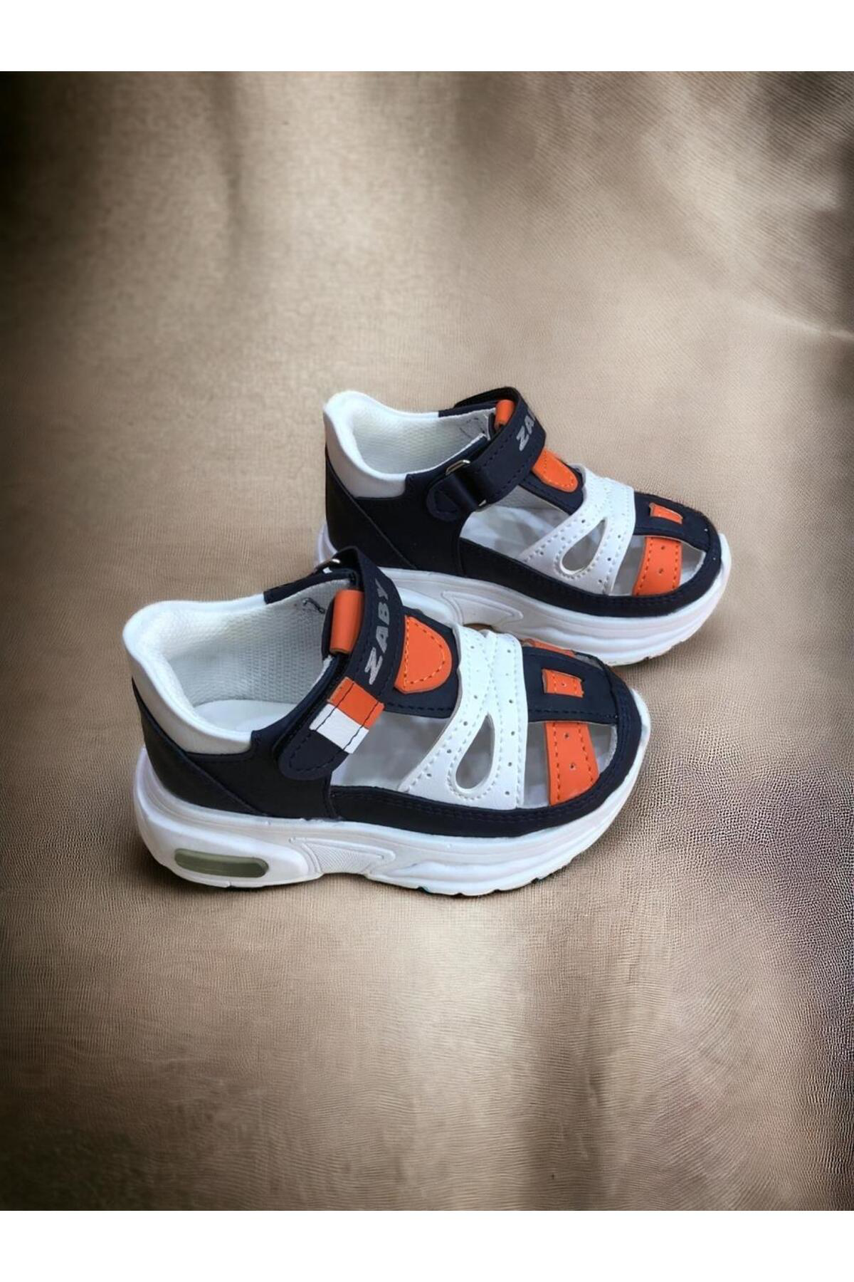 Cihanshoes Erkek Bebe Ortopedik Cirtli Esnek Hafif Nefes Alabilen Beyaz Laci
