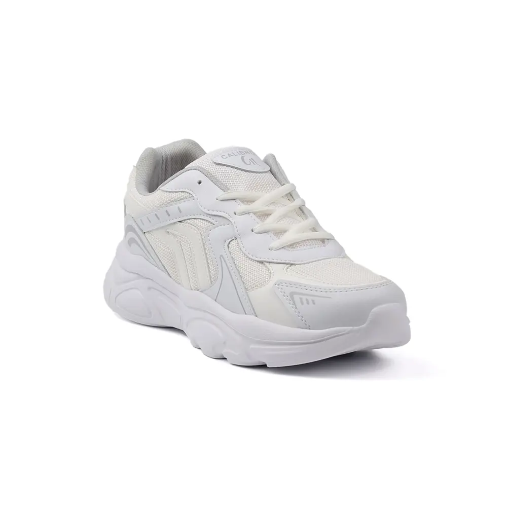 Erkek Beyaz Günlük Spor Ayakkabı Rahat Yürüyüş Koşu Sneaker Hafif