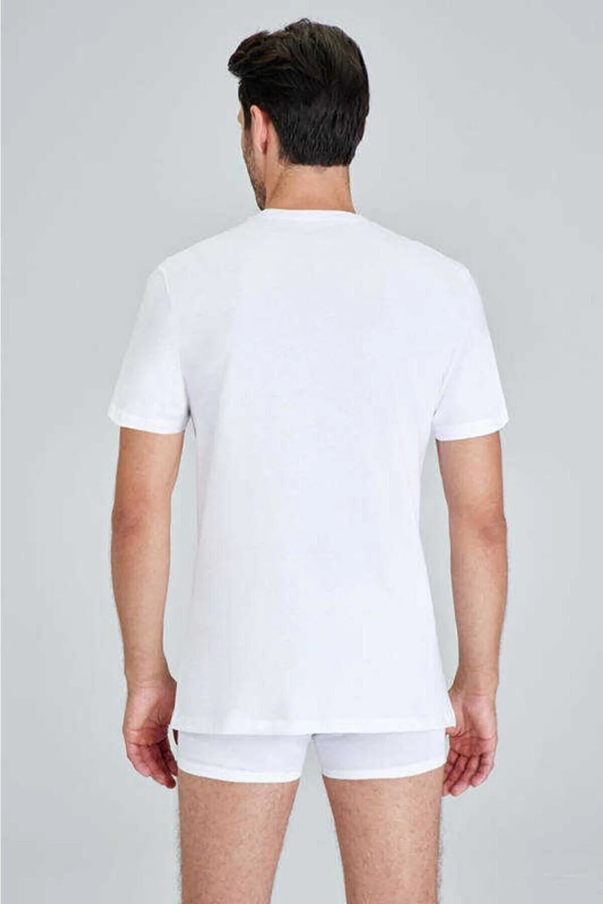 Erkek, Beyaz, Hulio 2'li T-shirt Atlet