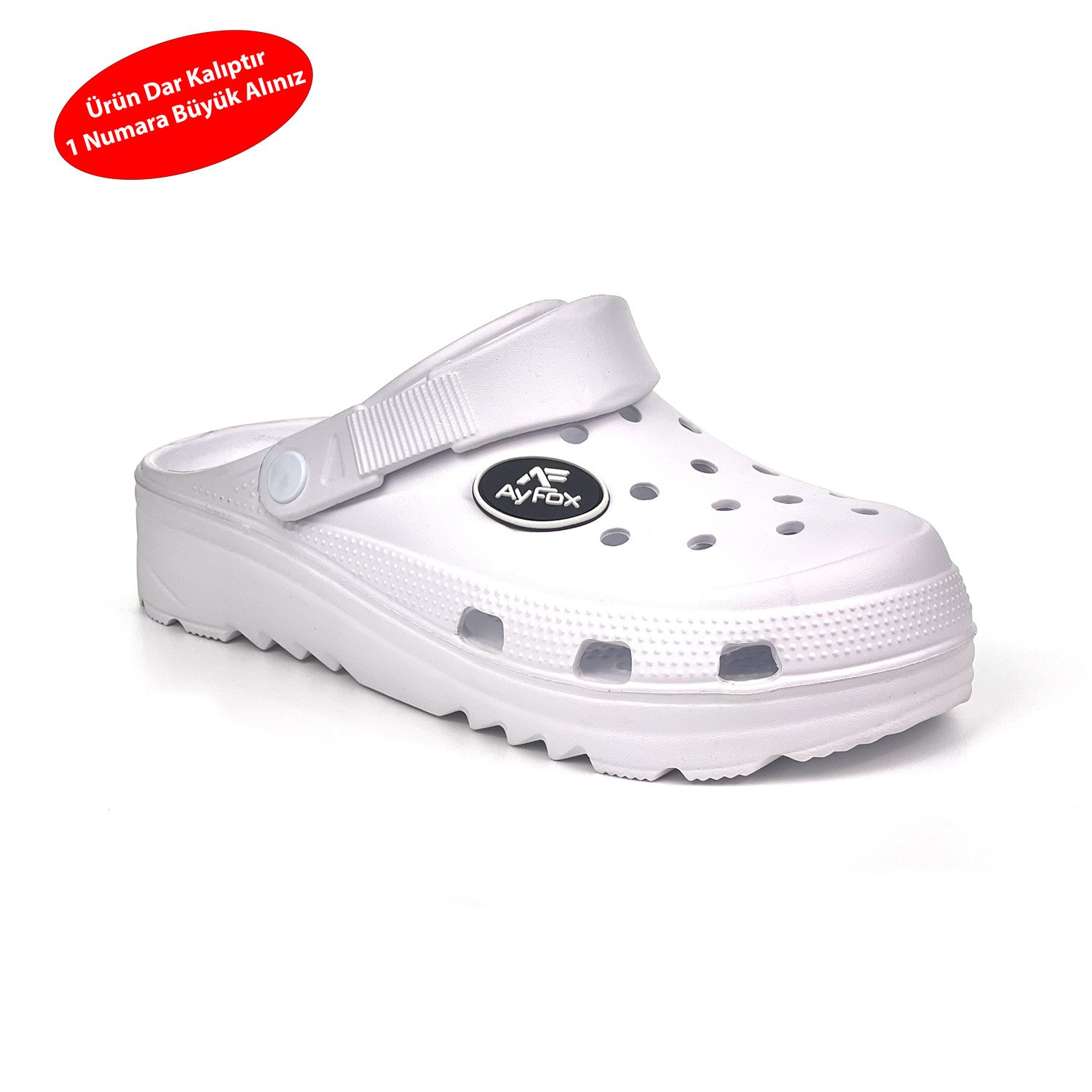 Kajila Erkek Beyaz Ortopedik Rahat Günlük Plaj Sandalet