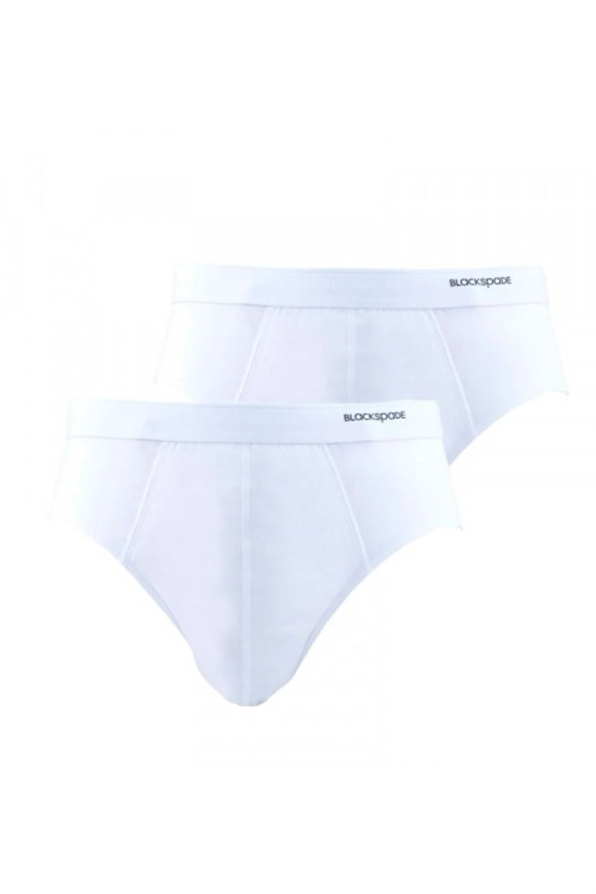 Erkek Beyaz Slip Külot 2'li Paket Loose Fit 9625
