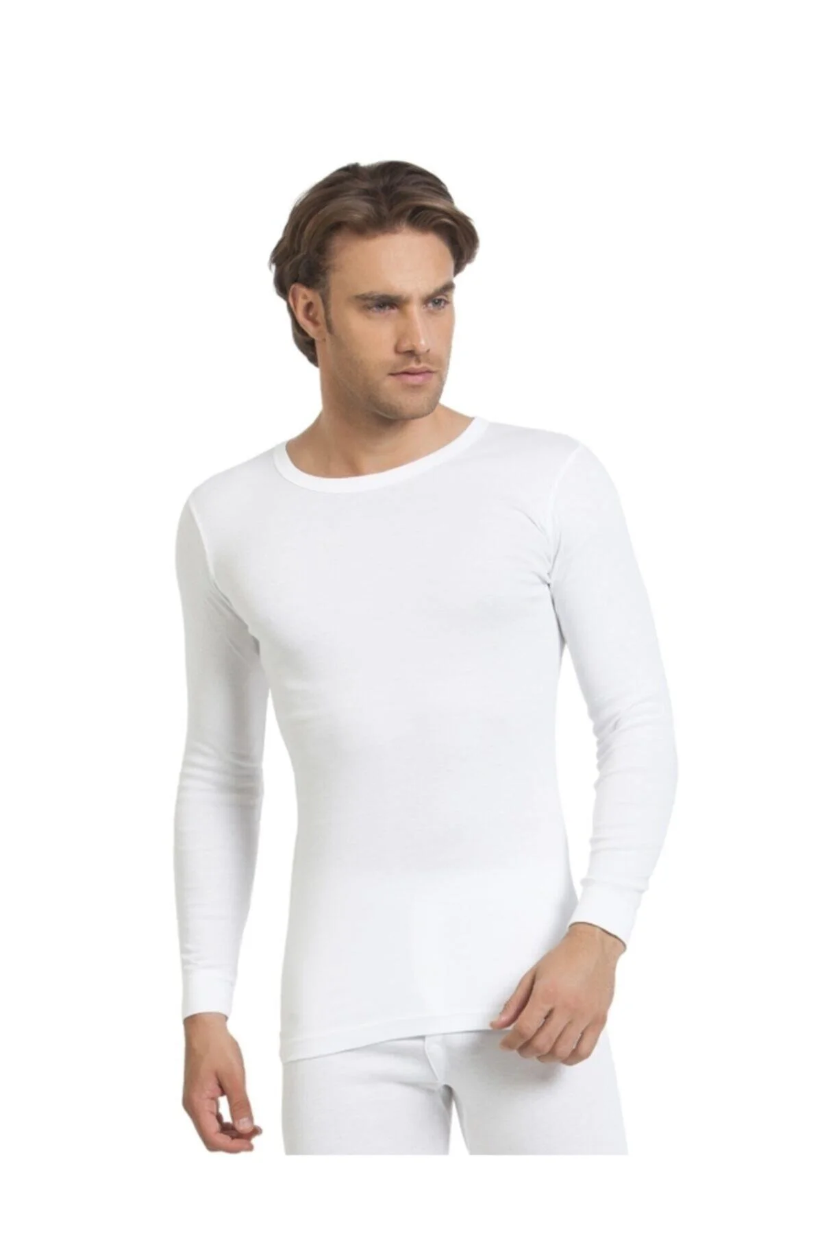 Erkek Beyaz Termal Tek Üst 1006-a