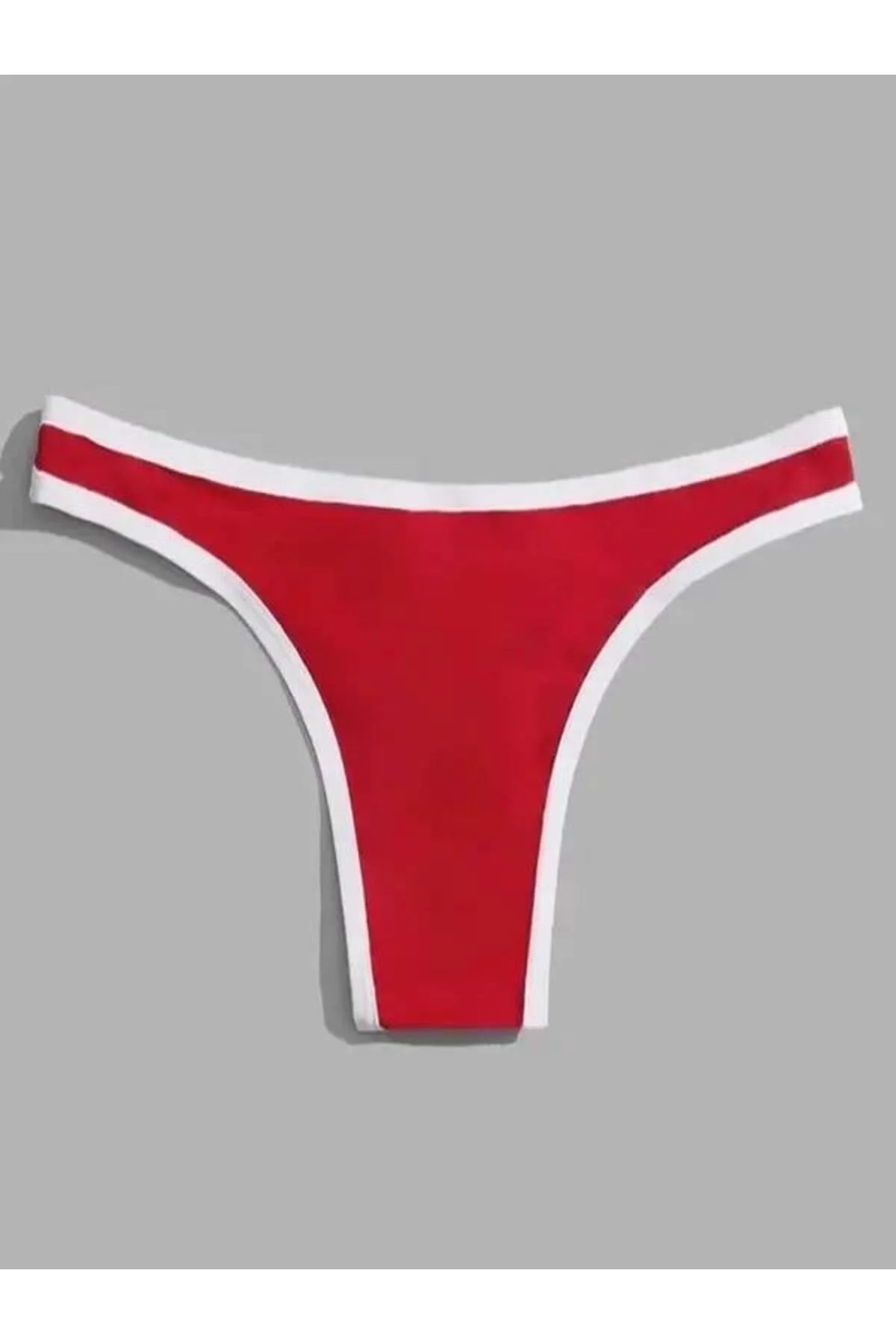 Erkek Biyeli Kırmızı Brazillian Slip