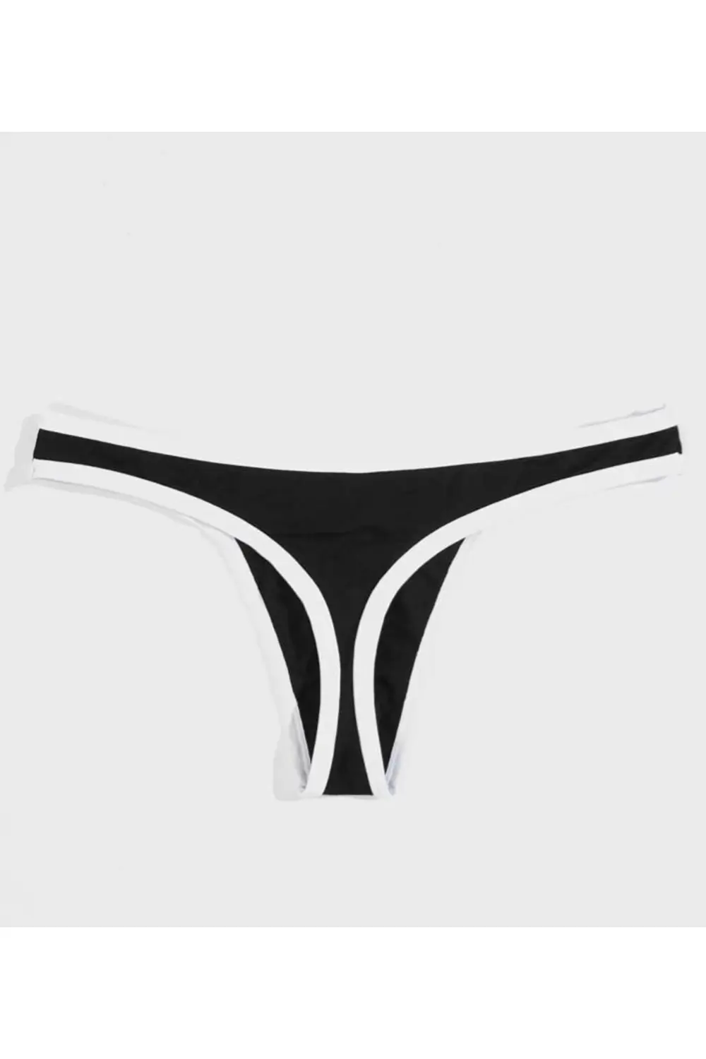 Erkek Biyeli Siyah Tanga