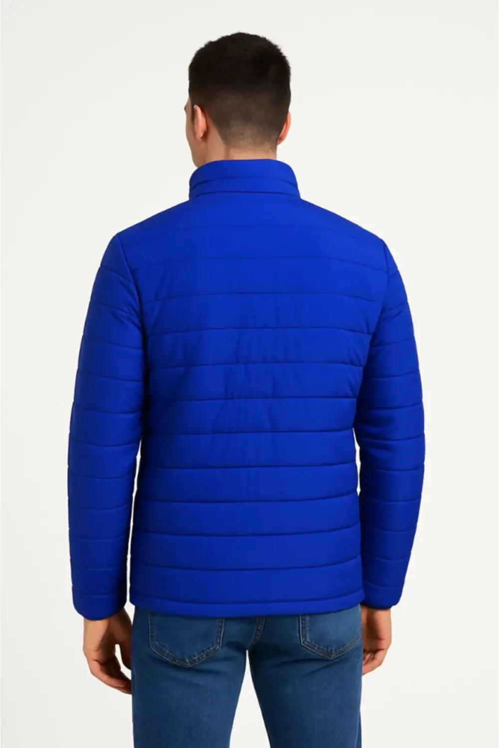 Erkek Bomber Mont Ceket – Su İtici Kumaş, Kapitone Astarlı, Fermu