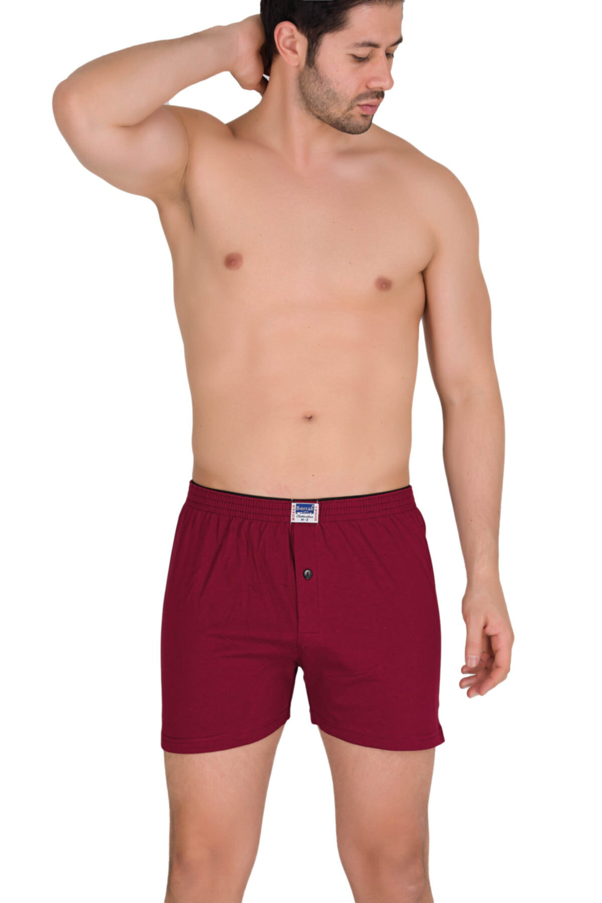 Erkek Bordo Boxer Erkek Bordo Boxer