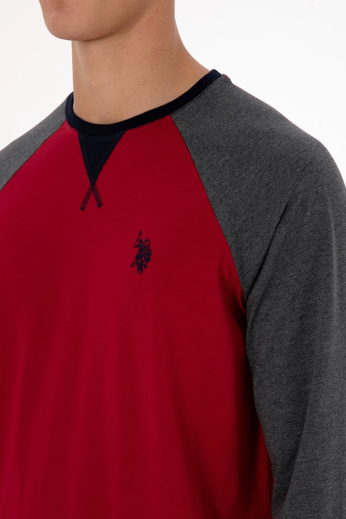 Erkek Bordo Pijama Takımı 50318618-VR014