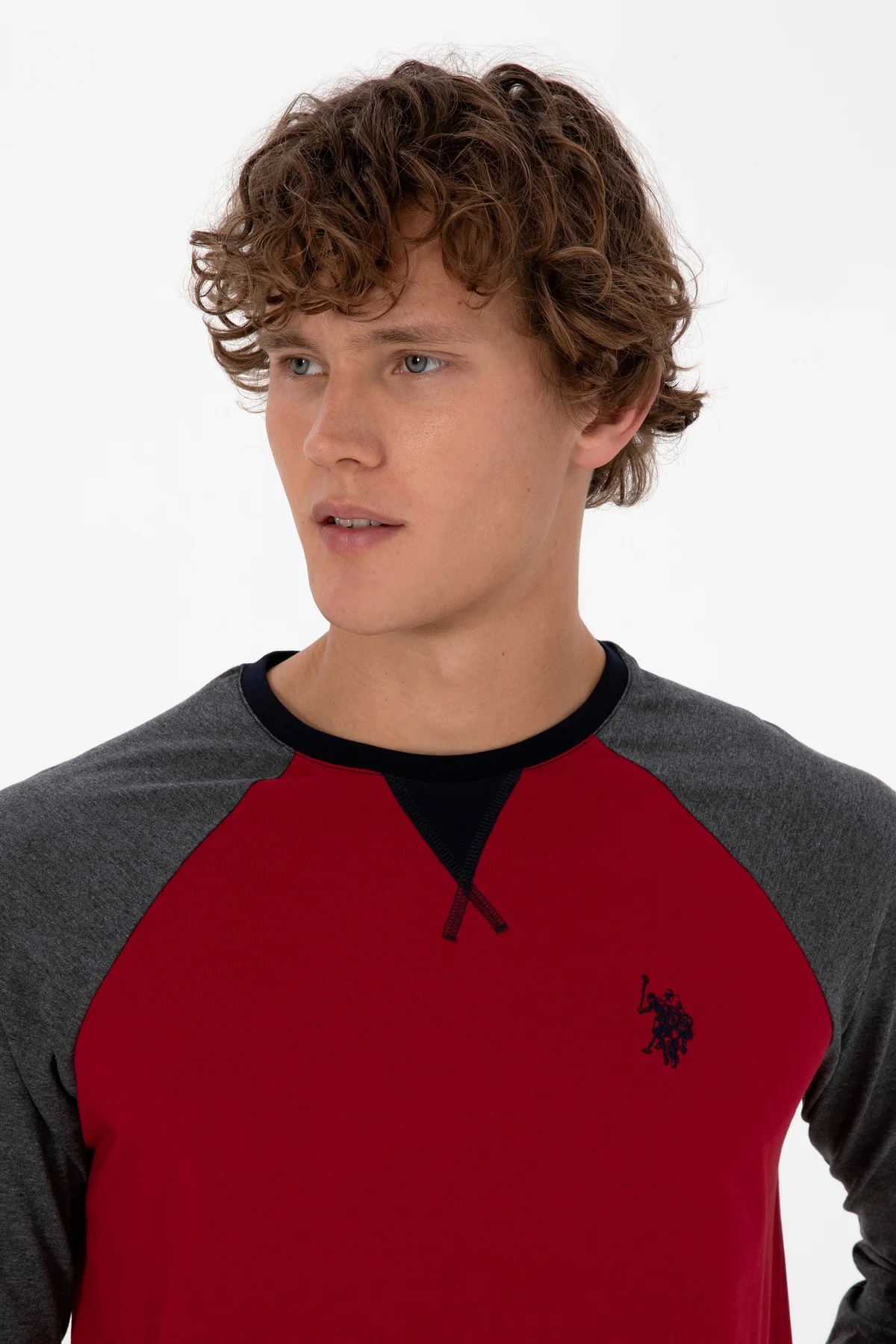 Erkek Bordo Pijama Takımı 50318618-VR014