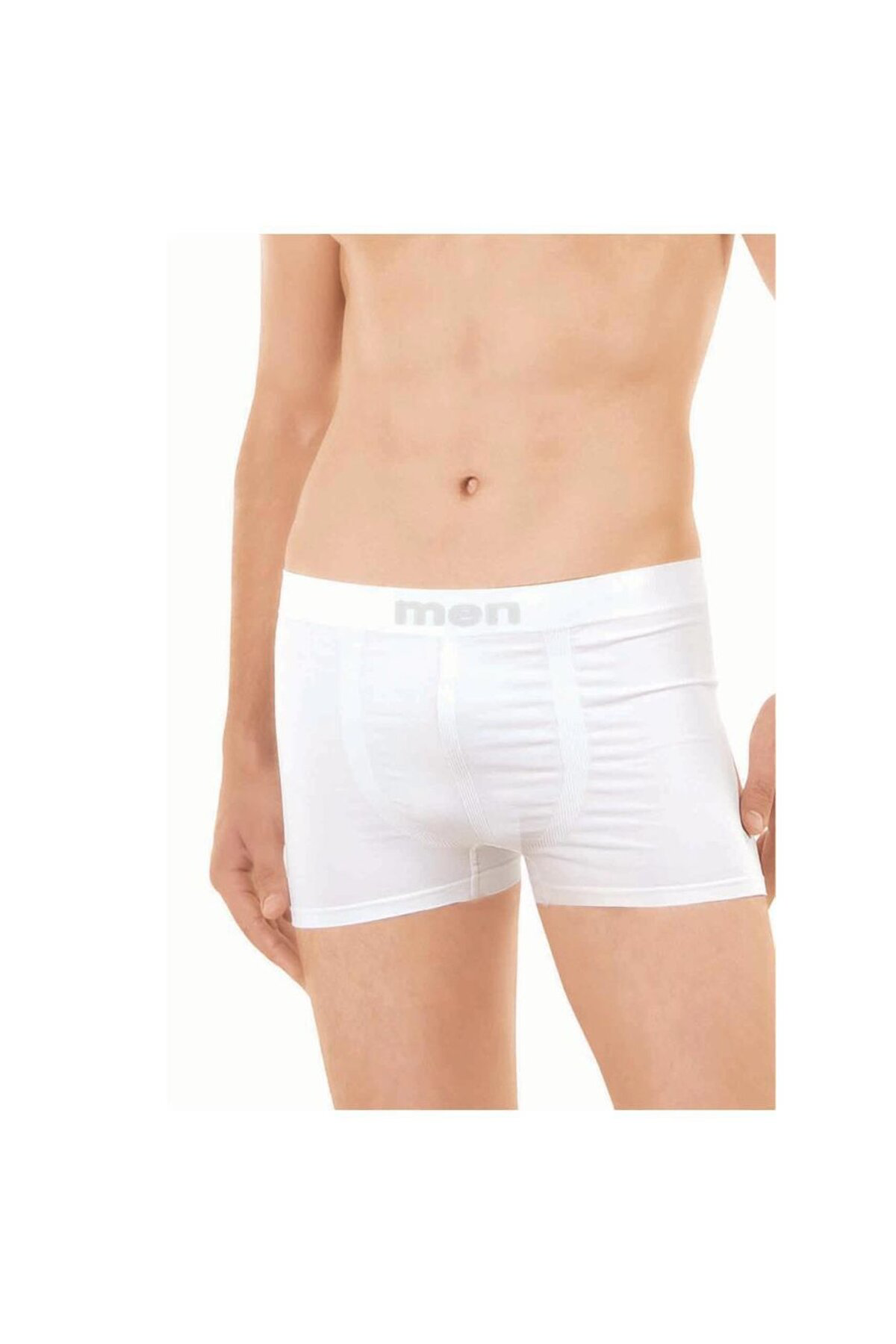 Erkek Boxer Beyaz