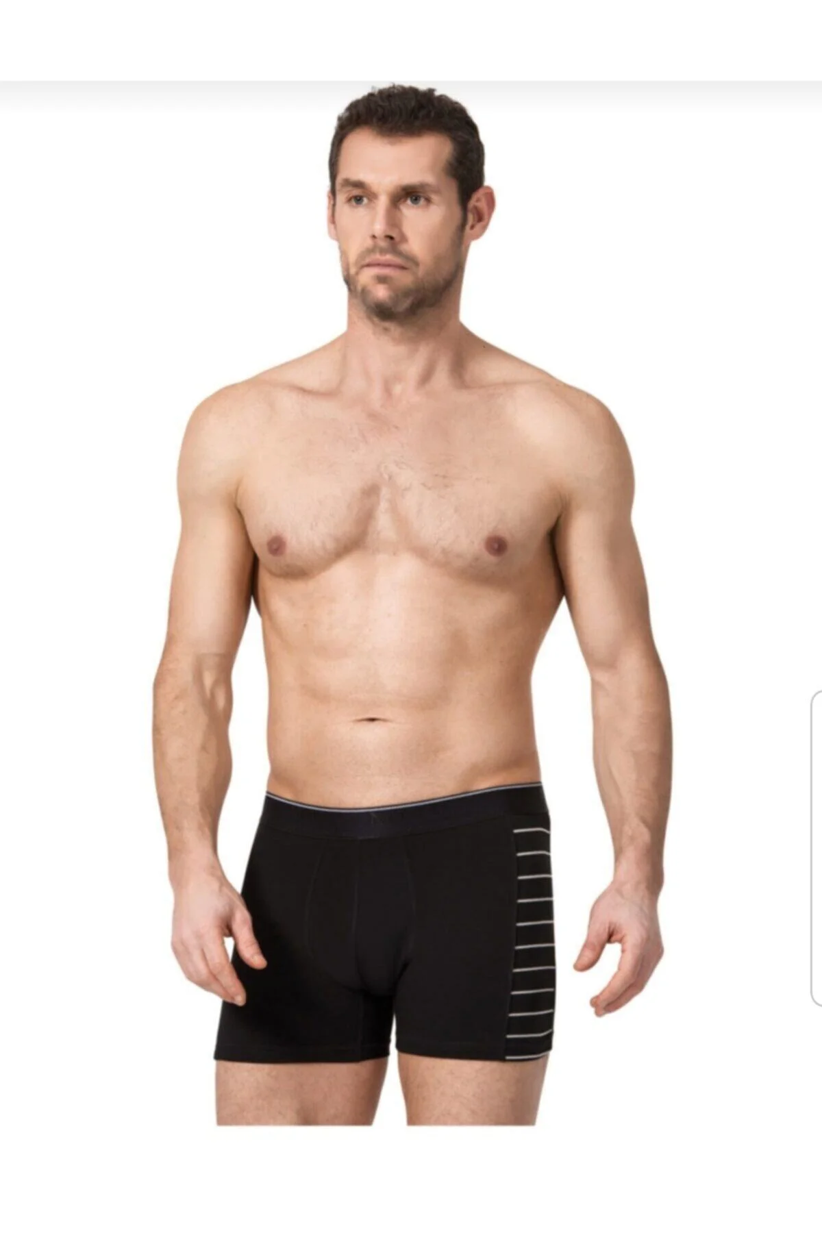 Erkek Boxer (contra) Elestan Kumaş Siyah 155