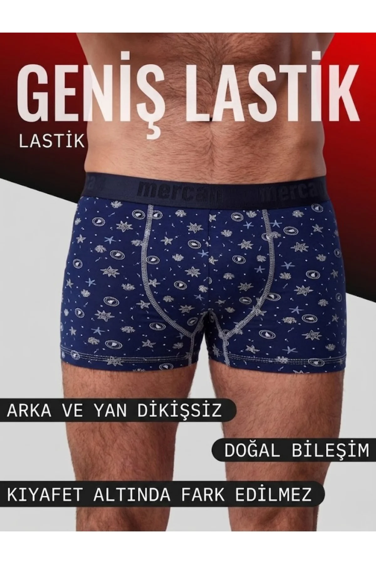 Erkek Boxer Karışık Desenli 3'lü Set Pamuk Boxer Mix Erkek Boxer Karışık Desenli 3'lü Set Pamuk Boxer Mix