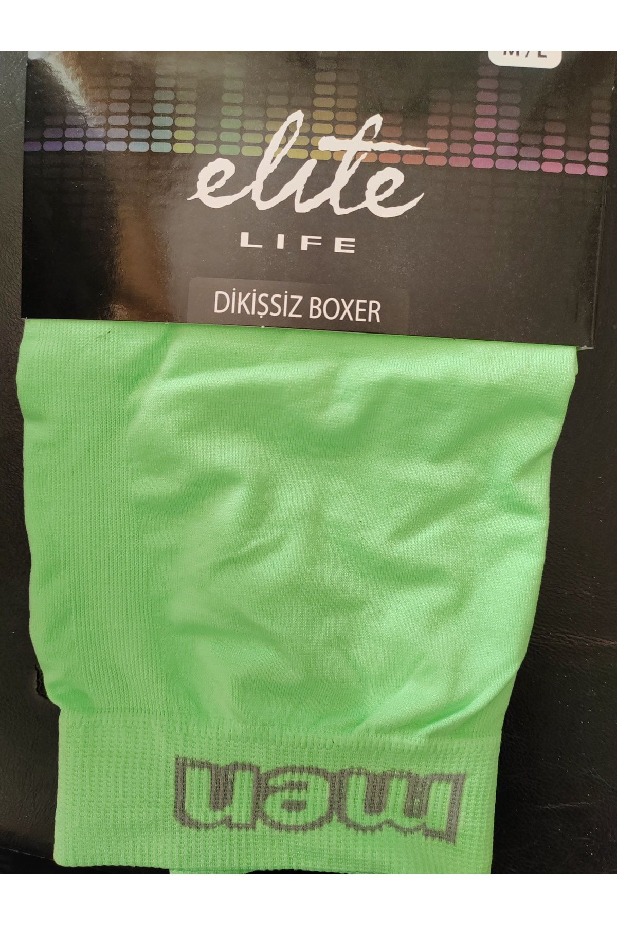 Erkek Boxer L-xl Elite Life Dikişsiz Lacivert (E 900)