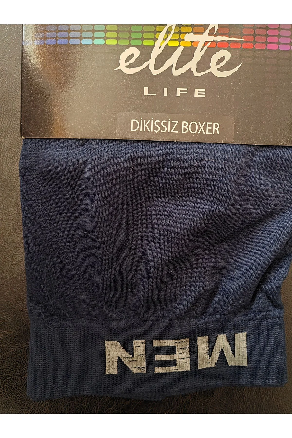Erkek Boxer L-xl Elite Life Dikişsiz Lacivert (E 900) Erkek Boxer L-xl Elite Life Dikişsiz Lacivert (E 900) - Görsel 3
