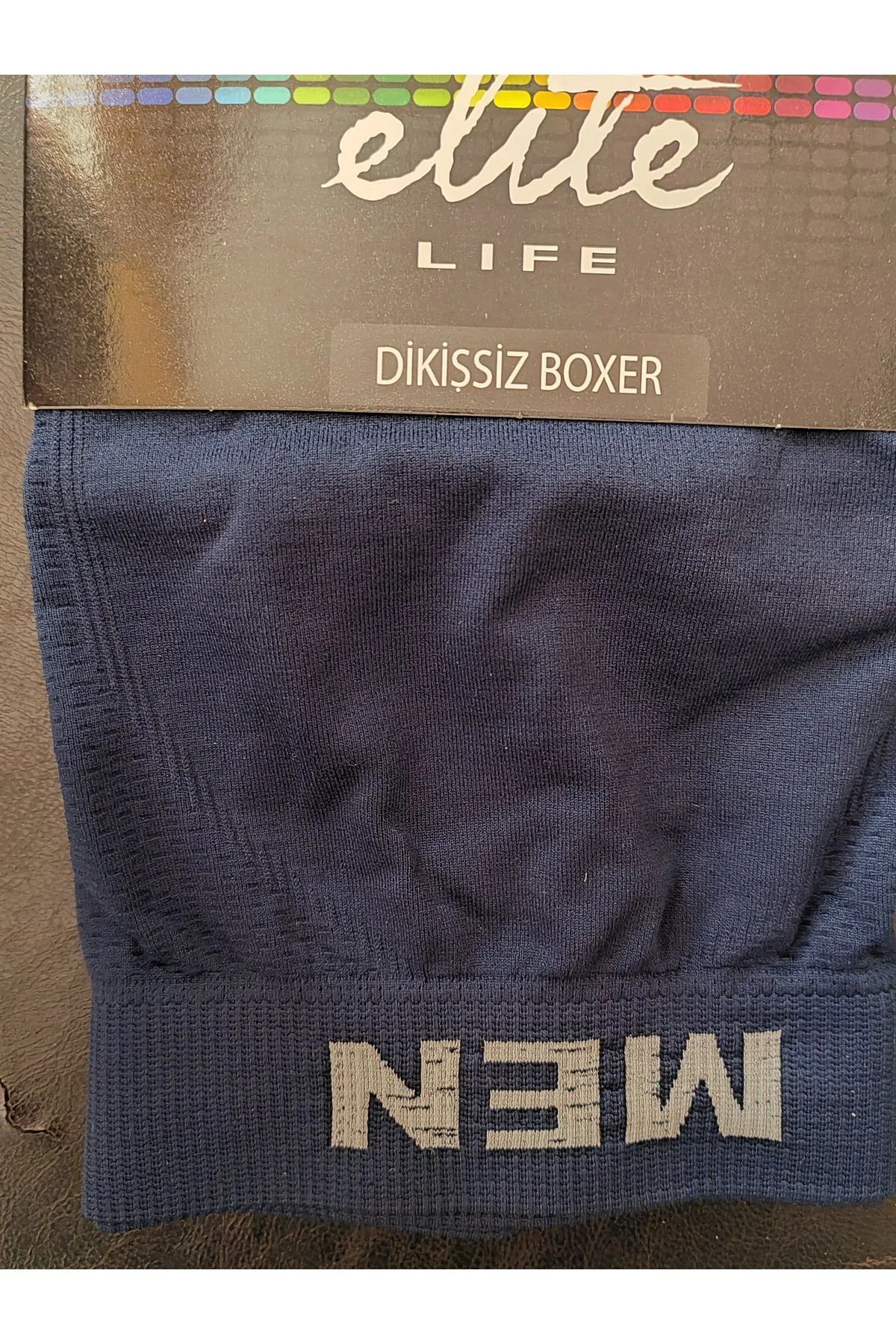 Erkek Boxer L-xl Elite Life Dikişsiz Lacivert (E 900) Erkek Boxer L-xl Elite Life Dikişsiz Lacivert (E 900) - Görsel 2