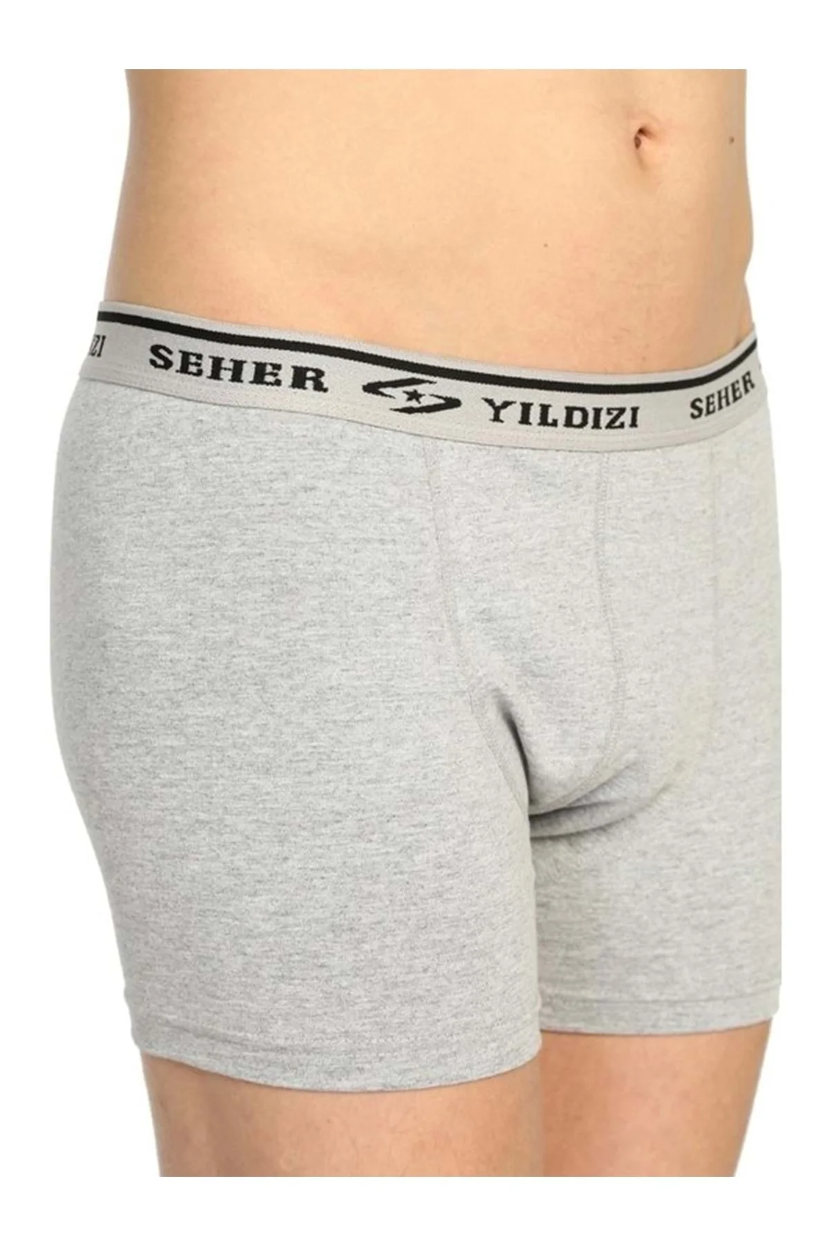 Erkek Boxer Likralı Şort 6'lı Seher 0060