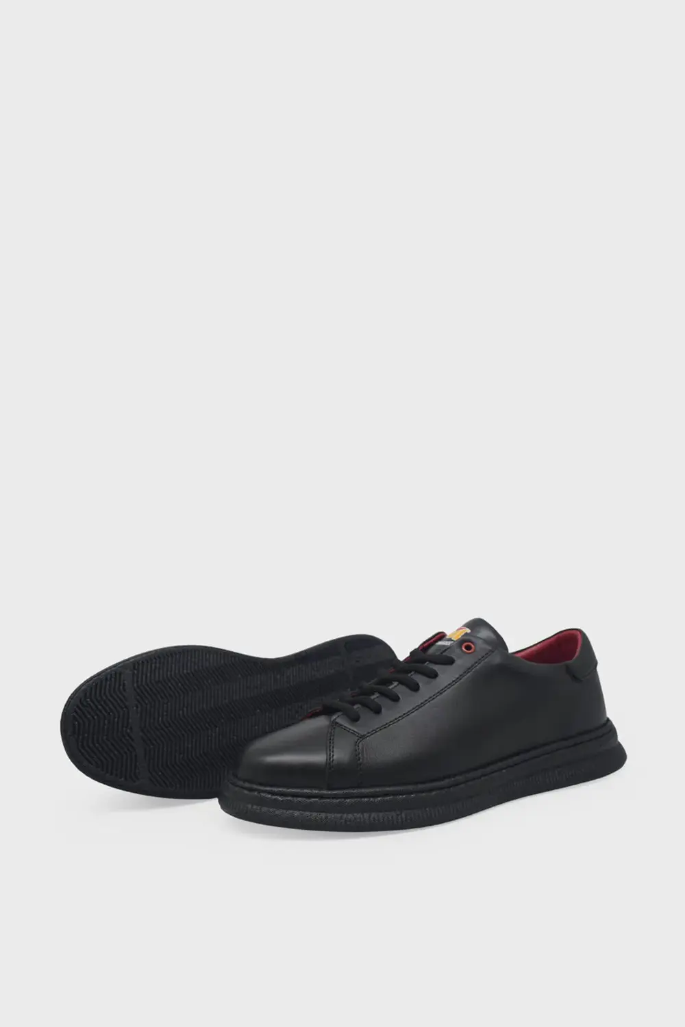 Erkek Casual Deri Ayakkabı Siyah BUL-251013