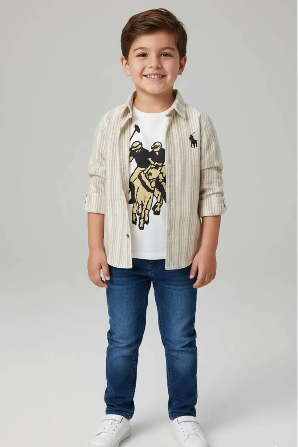 Erkek Çocuk 1-9 Yaş Ceket  Badi Ve Pantolon Takımı