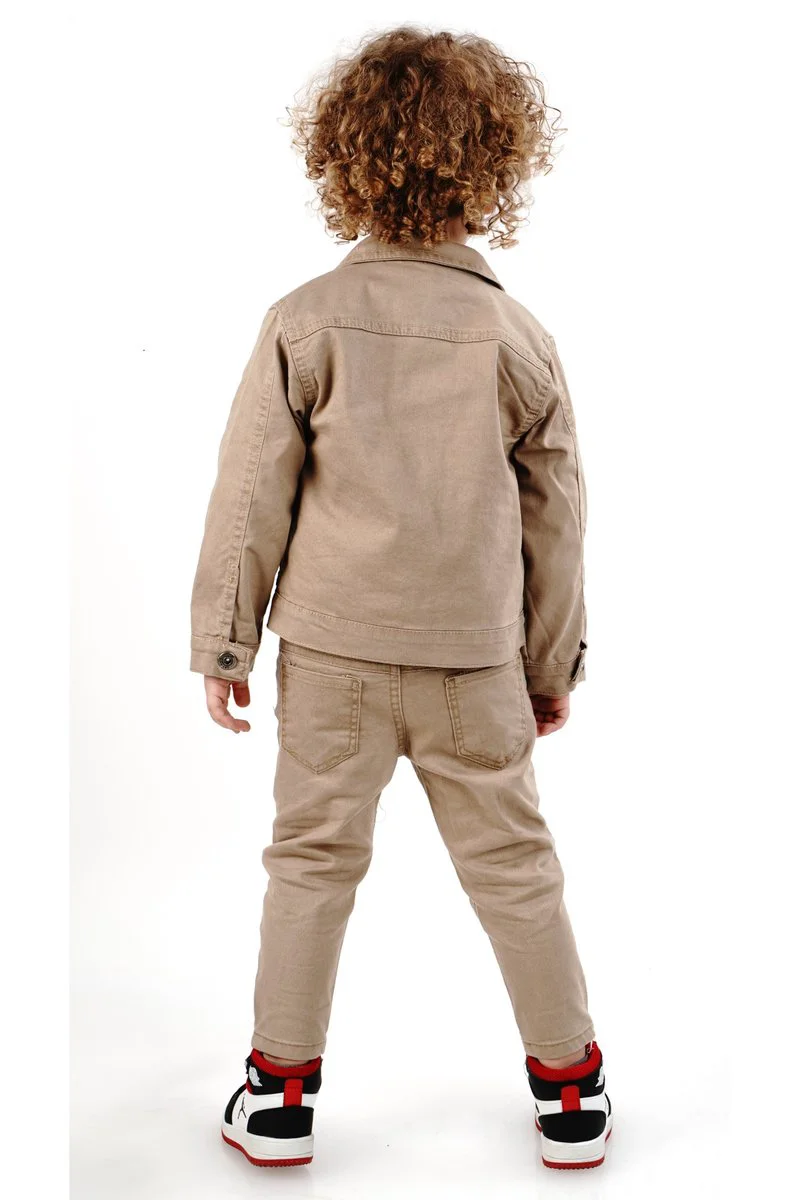 Erkek çocuk 2-9 yaş ceket  badi ve pantolon takımı