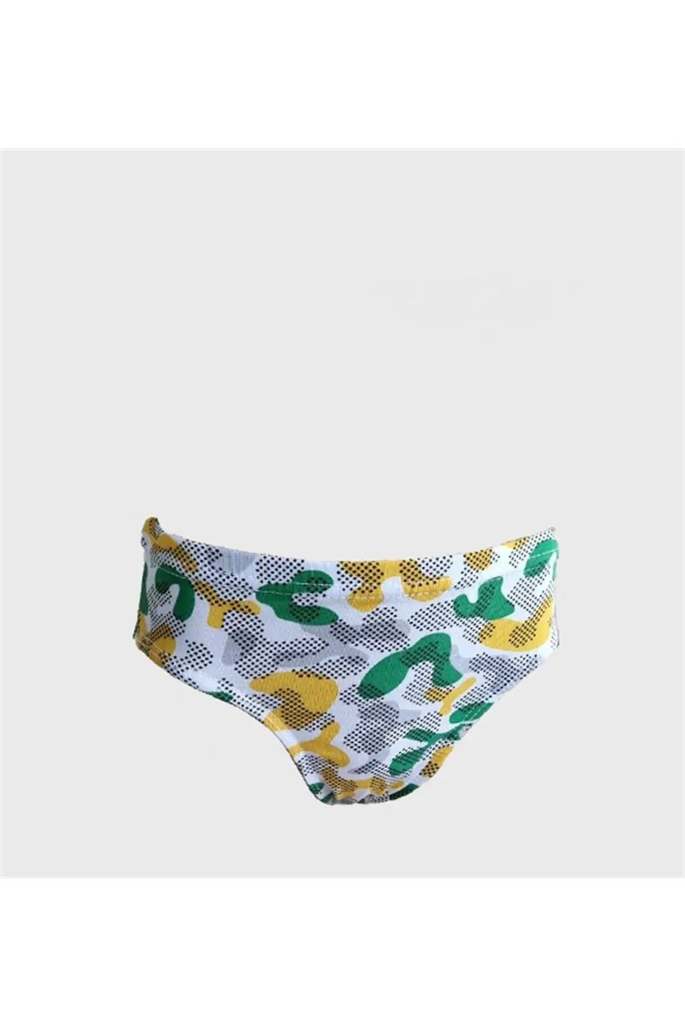 Erkek Çocuk Baskılı Likralı Slip Külot 12 Adet - 1018