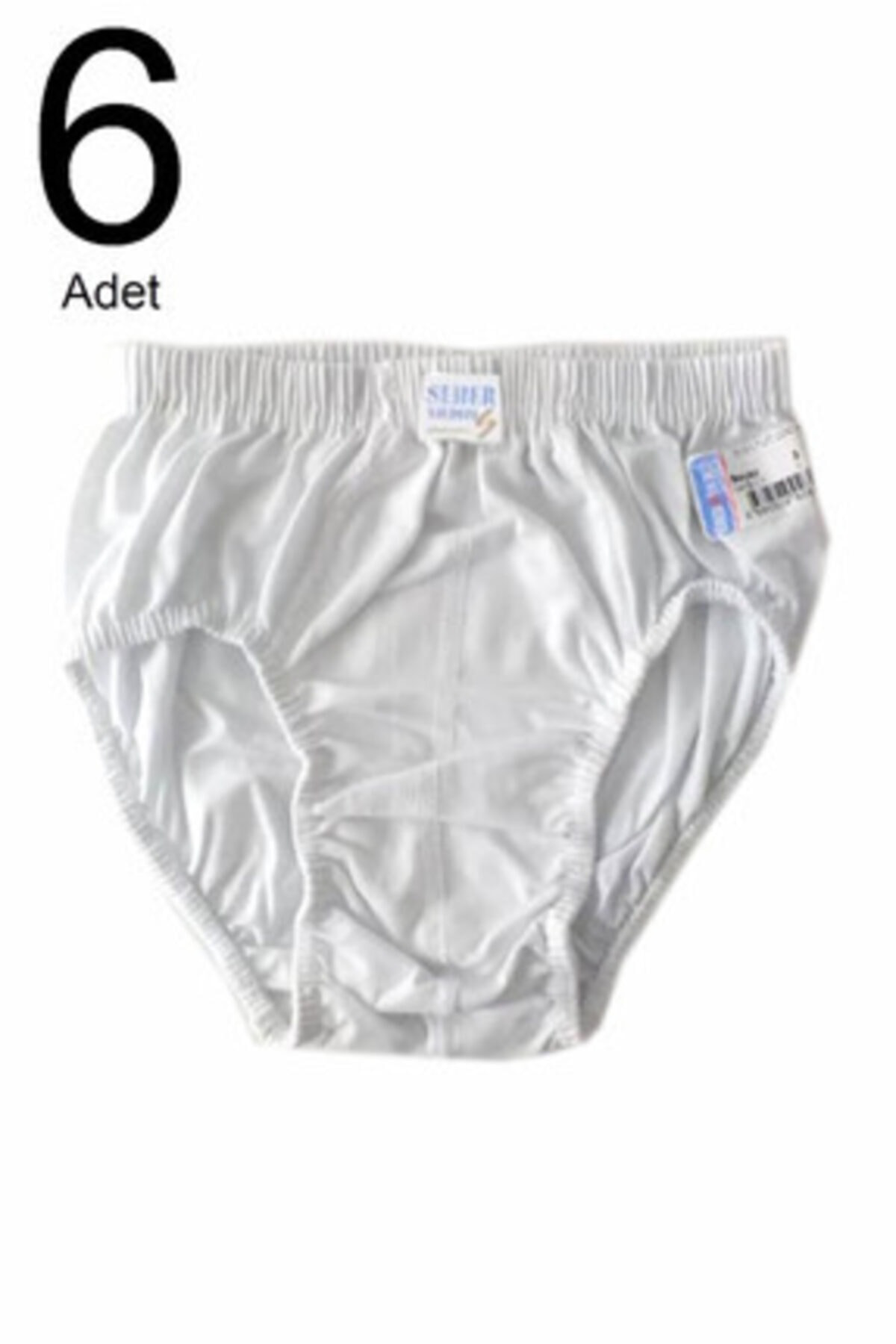 Seher Erkek Çocuk Beyaz 6 Adet Kilot